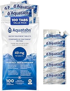 Aquatabs 49 mg Water Treatment Tablet Value Pack Parent