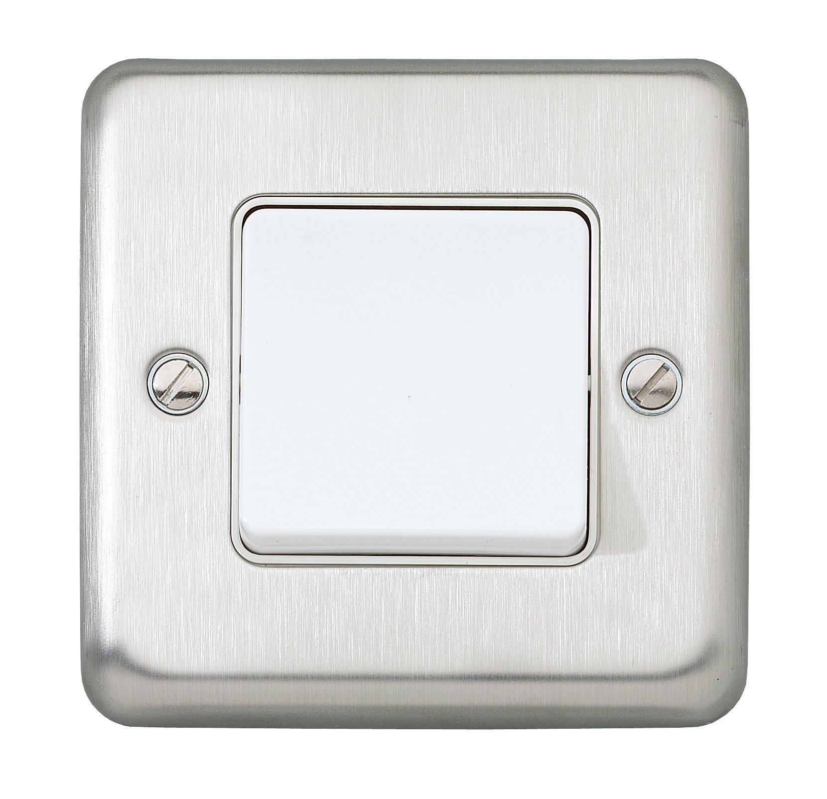 MK Albany Plus K4761BSS 10A 1-Gang 2-Way Single Pole Switch