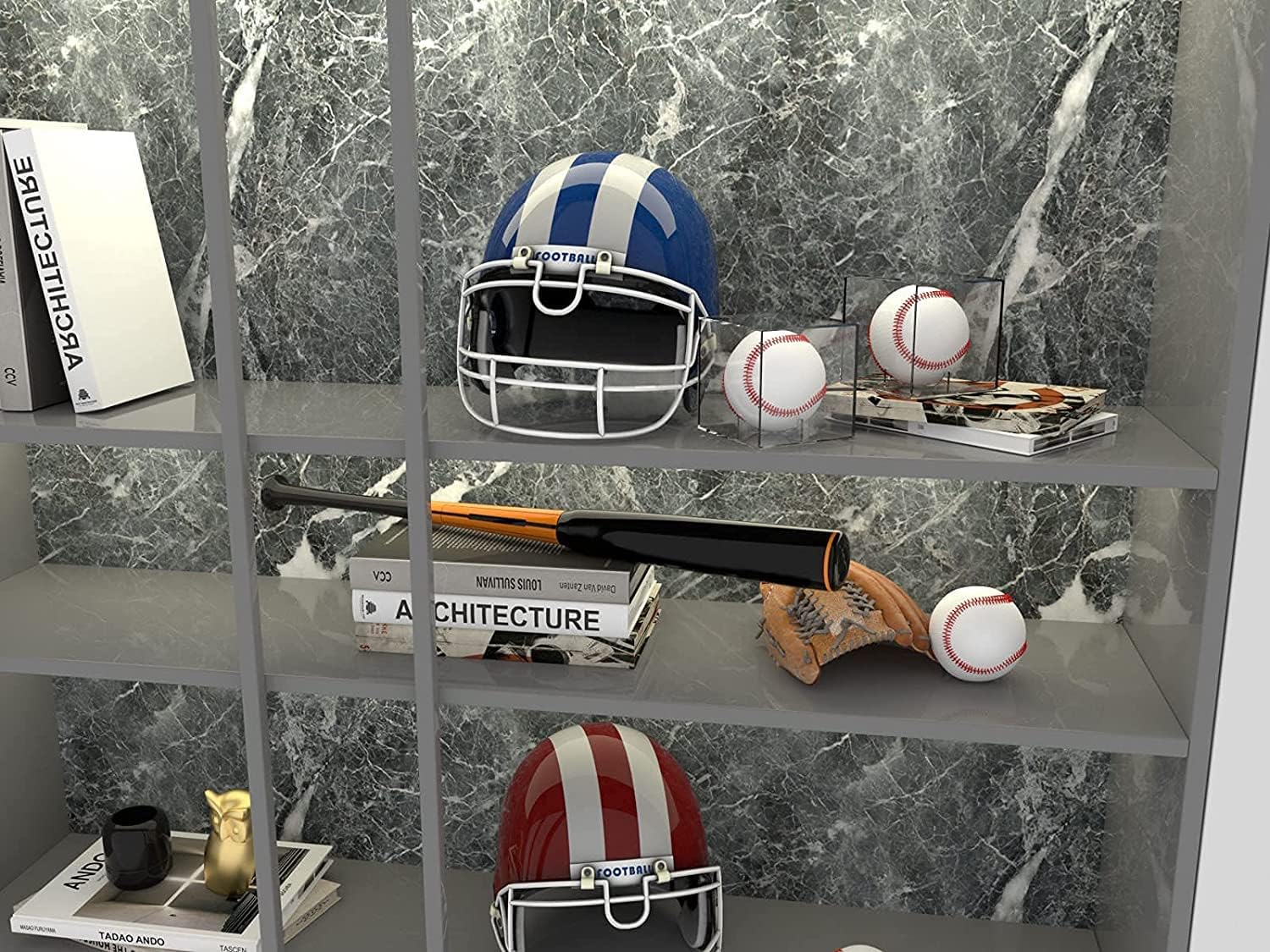 Lot de 16 boîtes de présentation transparentes en acrylique avec protection UV pour ballons de baseball, vitrine, autographe, pour ballon de taille officielle