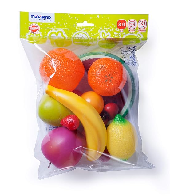 Foto 2 de 3 de Miniland Verduras Comida Plástico Juguete para Cocina, Alimentos Frutas y Verduras Juguete para Niños