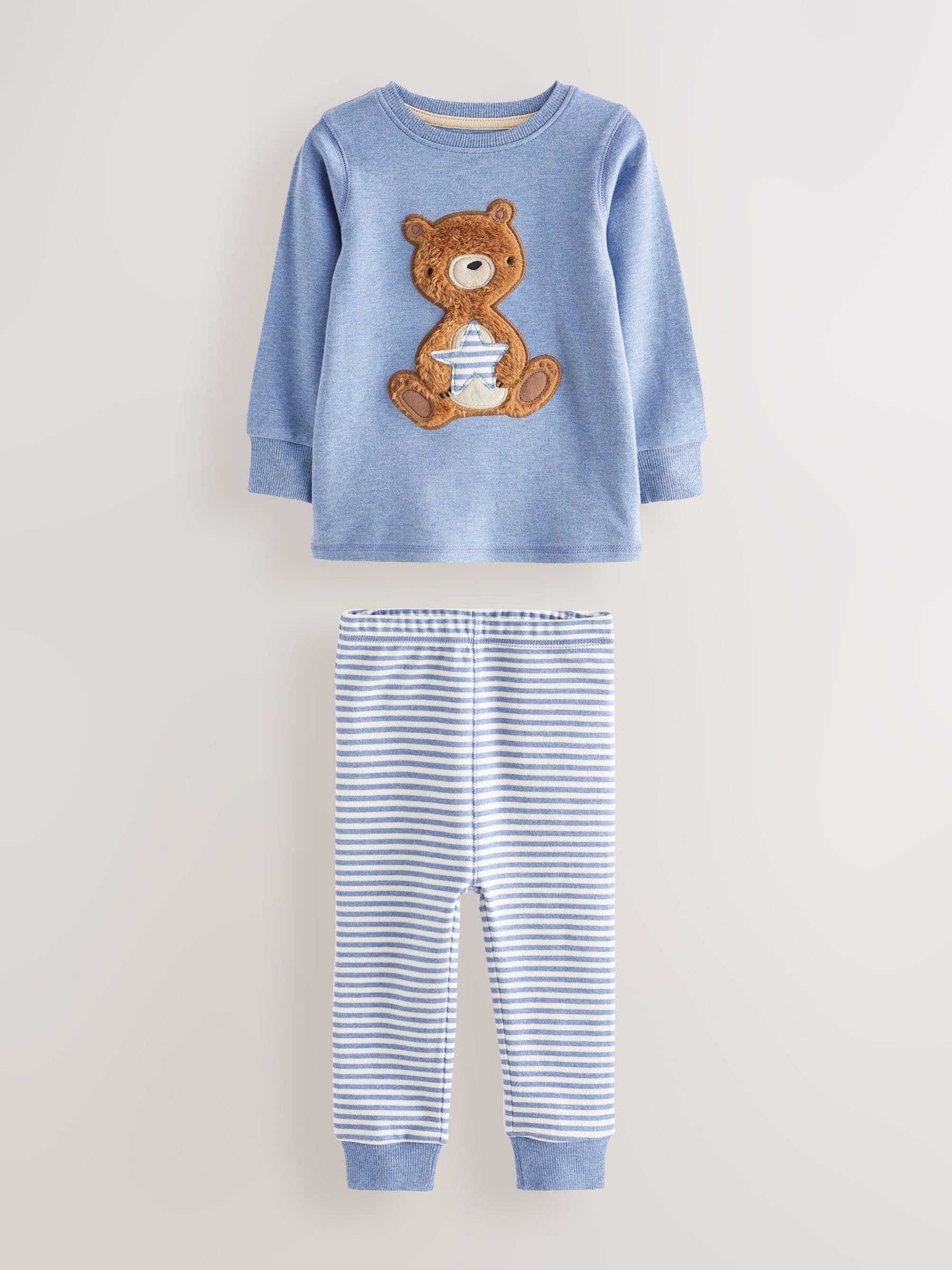 NEXT Jungen Kuschelpyjamas, 3er-Pack