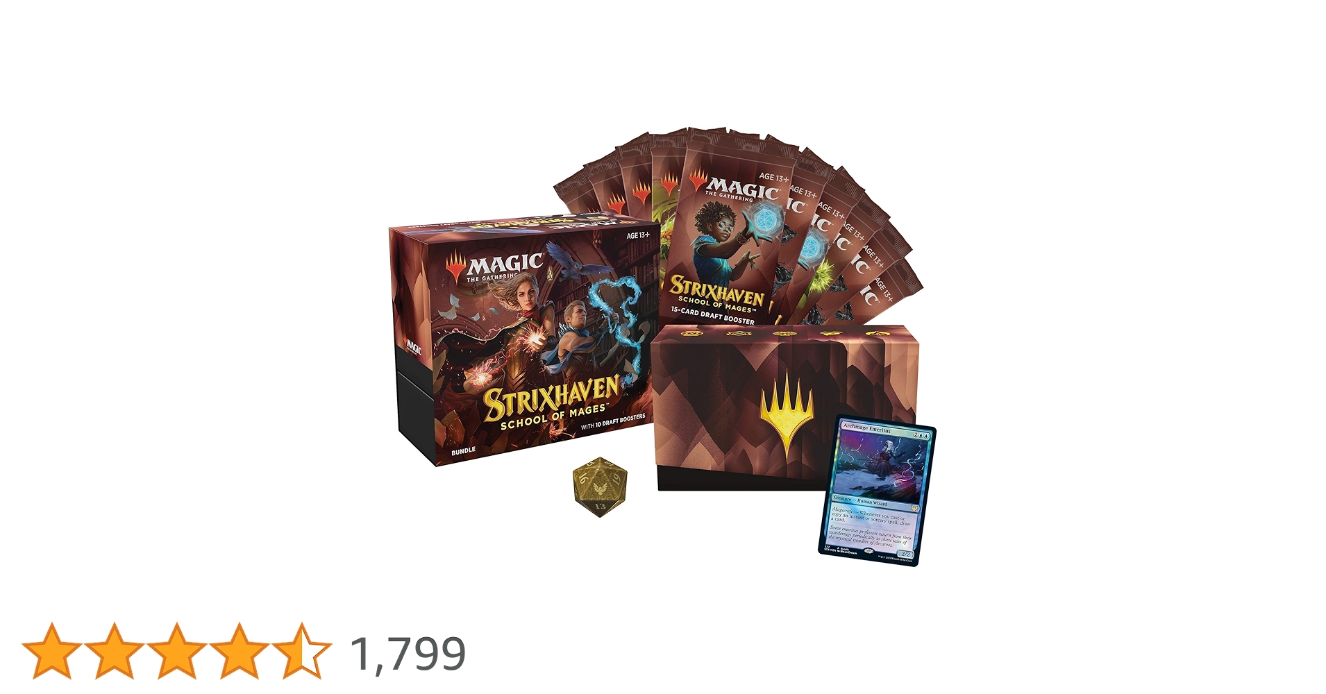 Magic The Gathering Strixhaven Bundle | 10 Draft Boosters