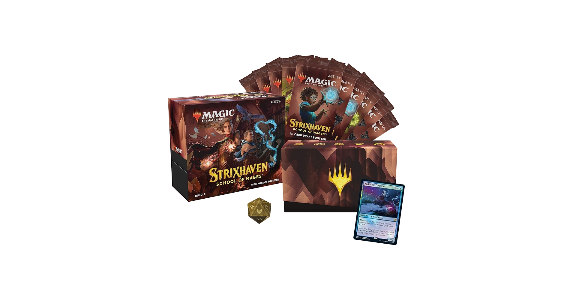 Amazon.com: Magic: The Gathering Strixhaven Bundle | 10