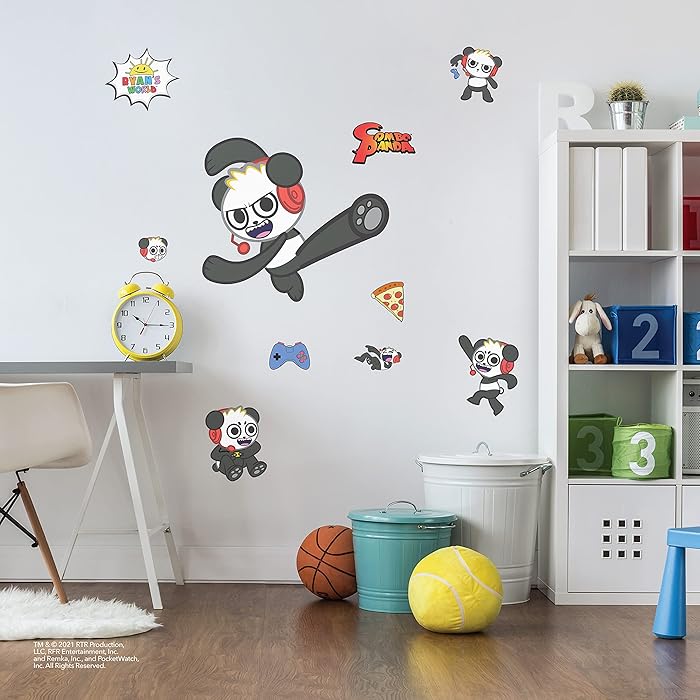 Buy Ryan's World Combo Panda Wall Decals Combo Panda Vinyl Stickers