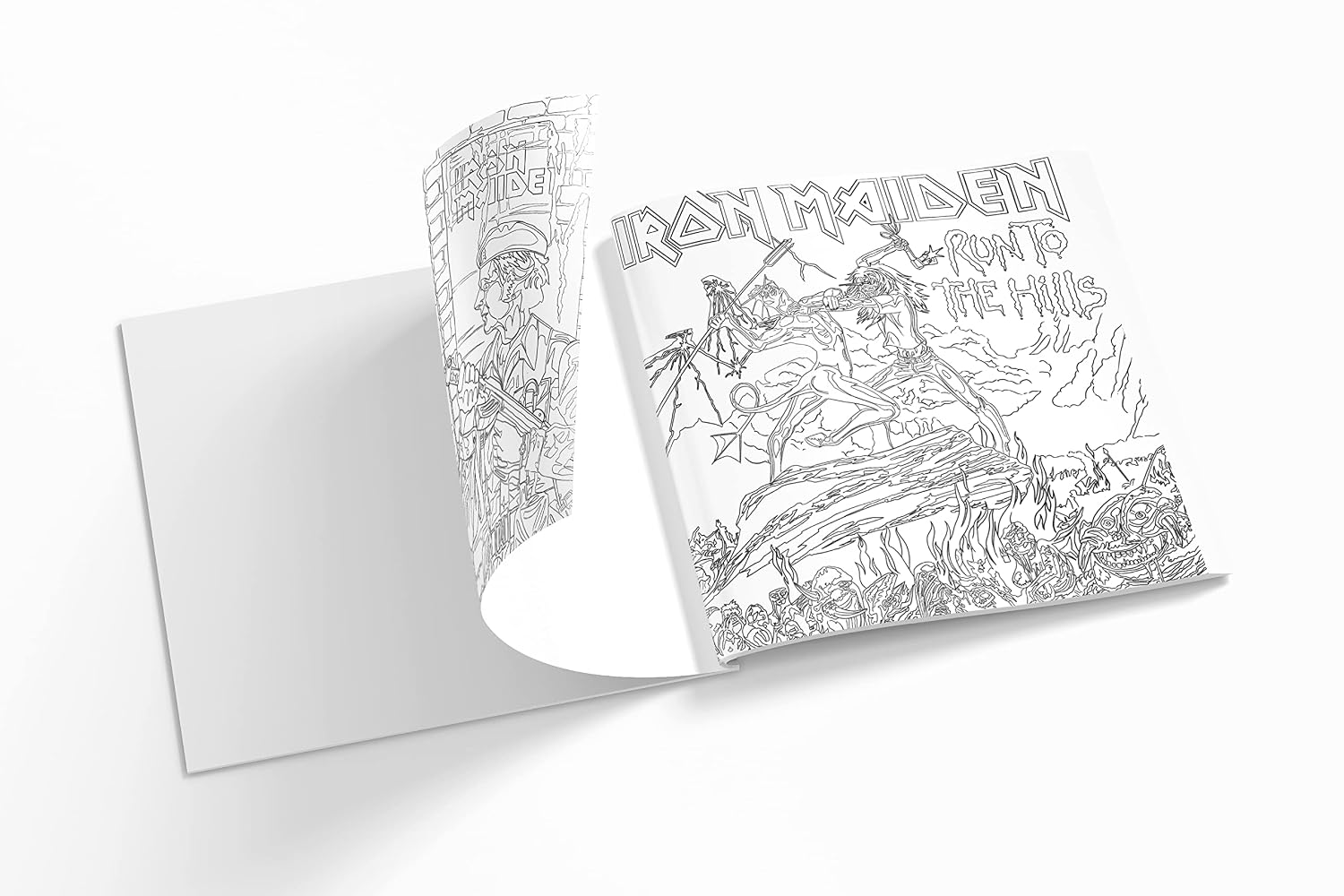 The Official Iron Maiden Colouring Book Volume II: The Singles