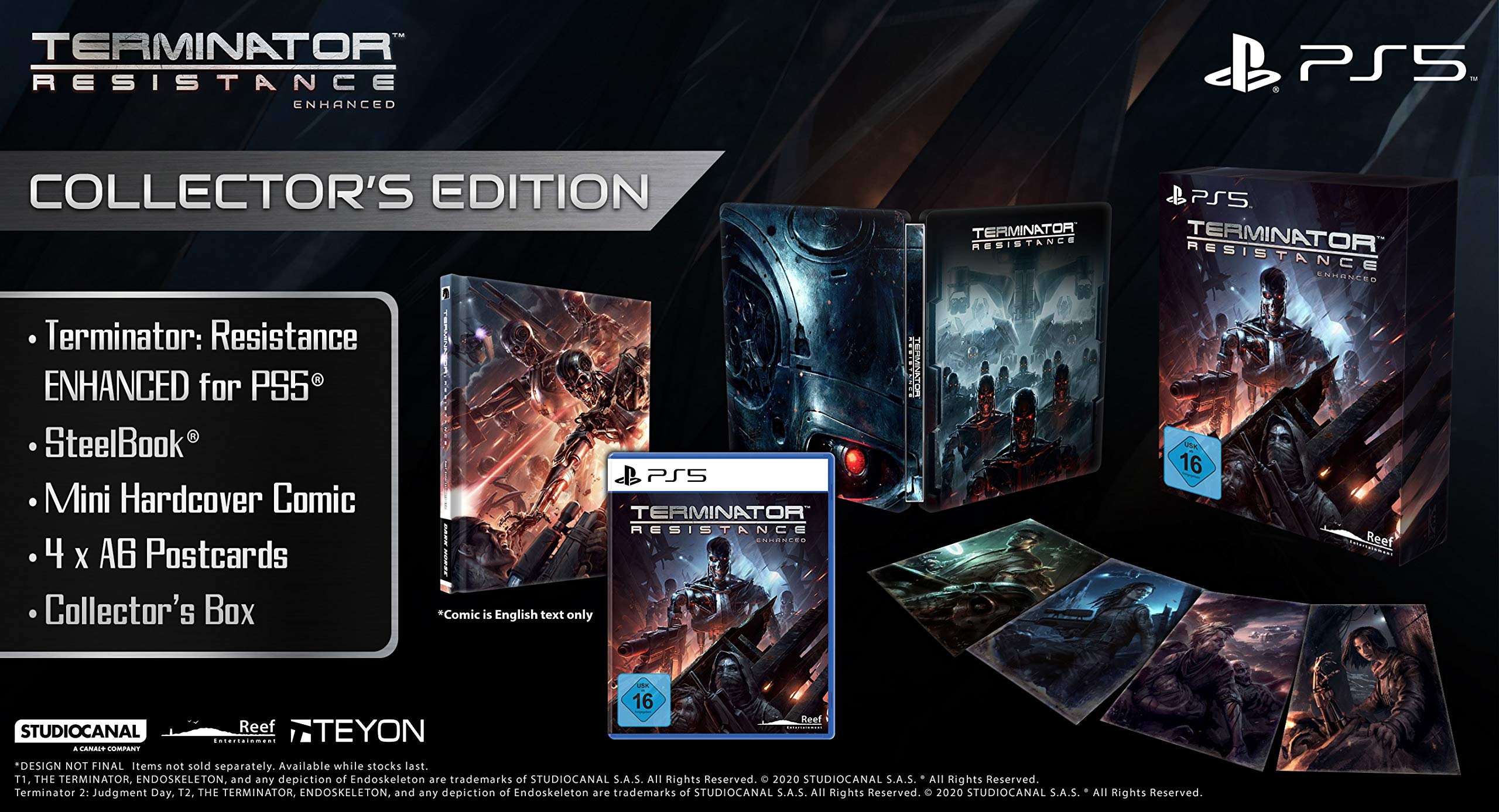 Terminator: Resistance Enhanced (Collector’S Edition) – PlayStation 5 [Importación alemana]