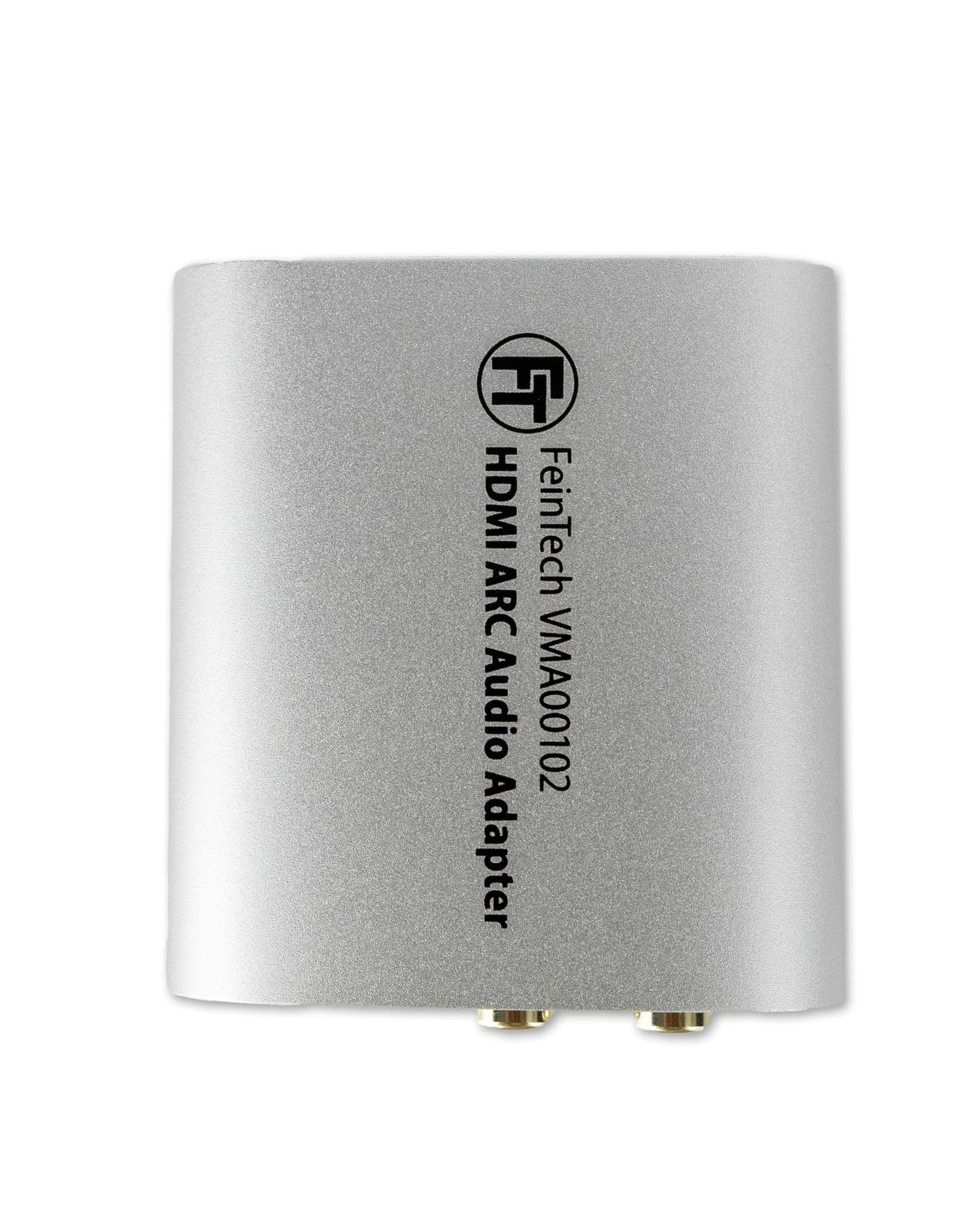 FeinTech HDMI ARC Audio Extractor Adapter für TV mit Lautstärke-Steuerung Cinch AUX Klinke 3.5mm