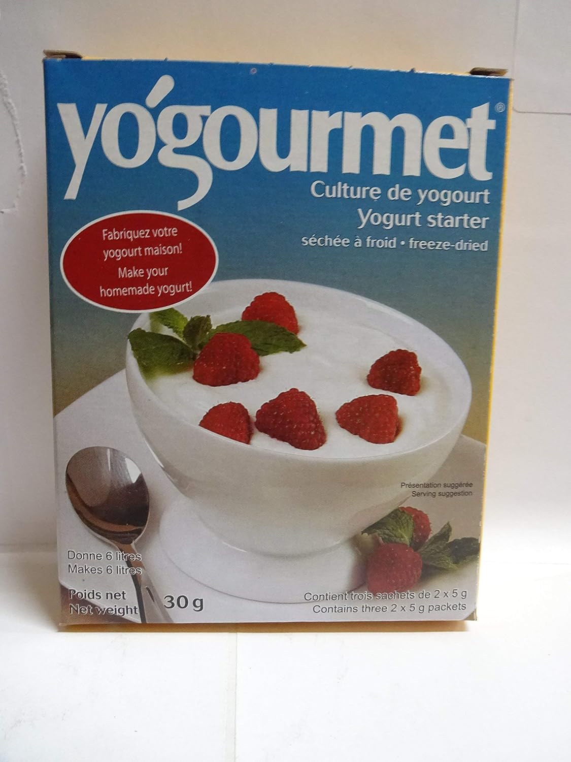 YOGOURMET YOGURT STARTER,FRZDRIED, 1 OZ Grocery