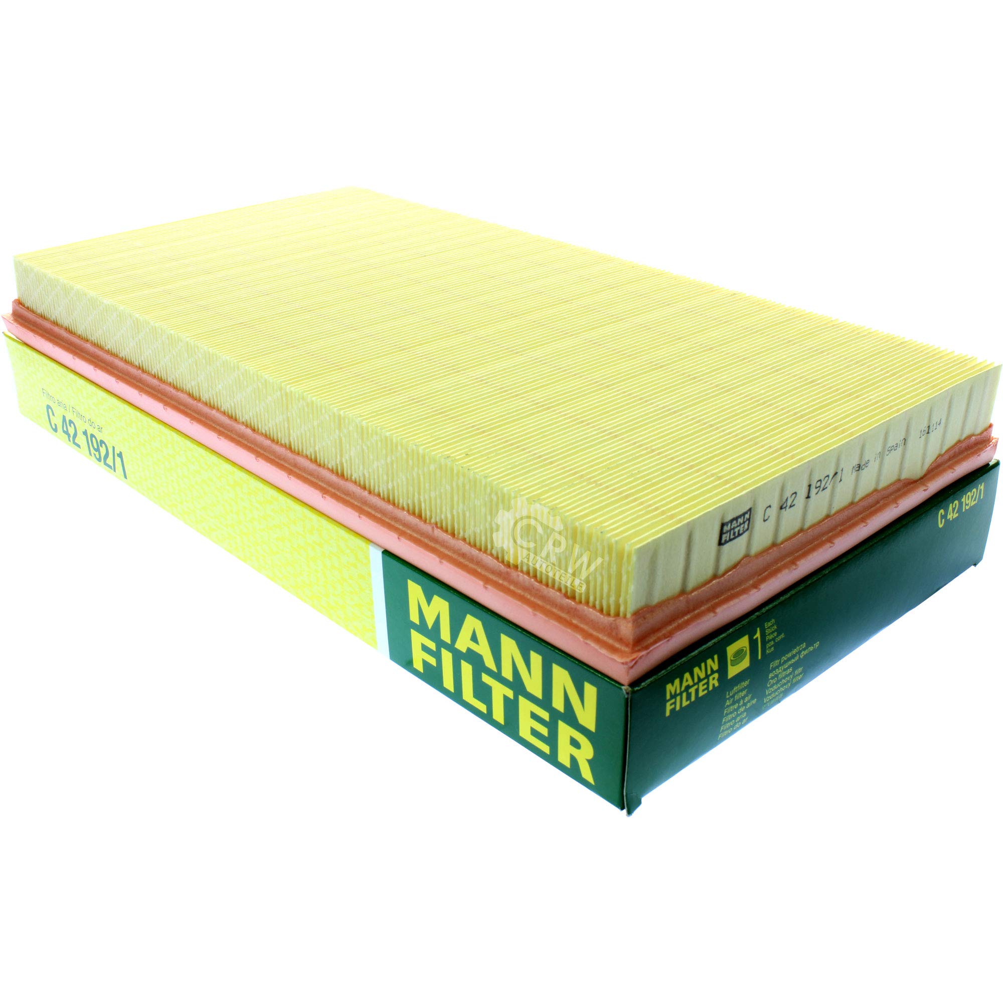 Paquete de inspección Kit de mantenimiento de filtros con filtro de aceite HU 718/1 k, filtro de aire C 42 192/1, filtro de combustible WK 820/1, filtro de habitáculo CUK 3540, tornillo de