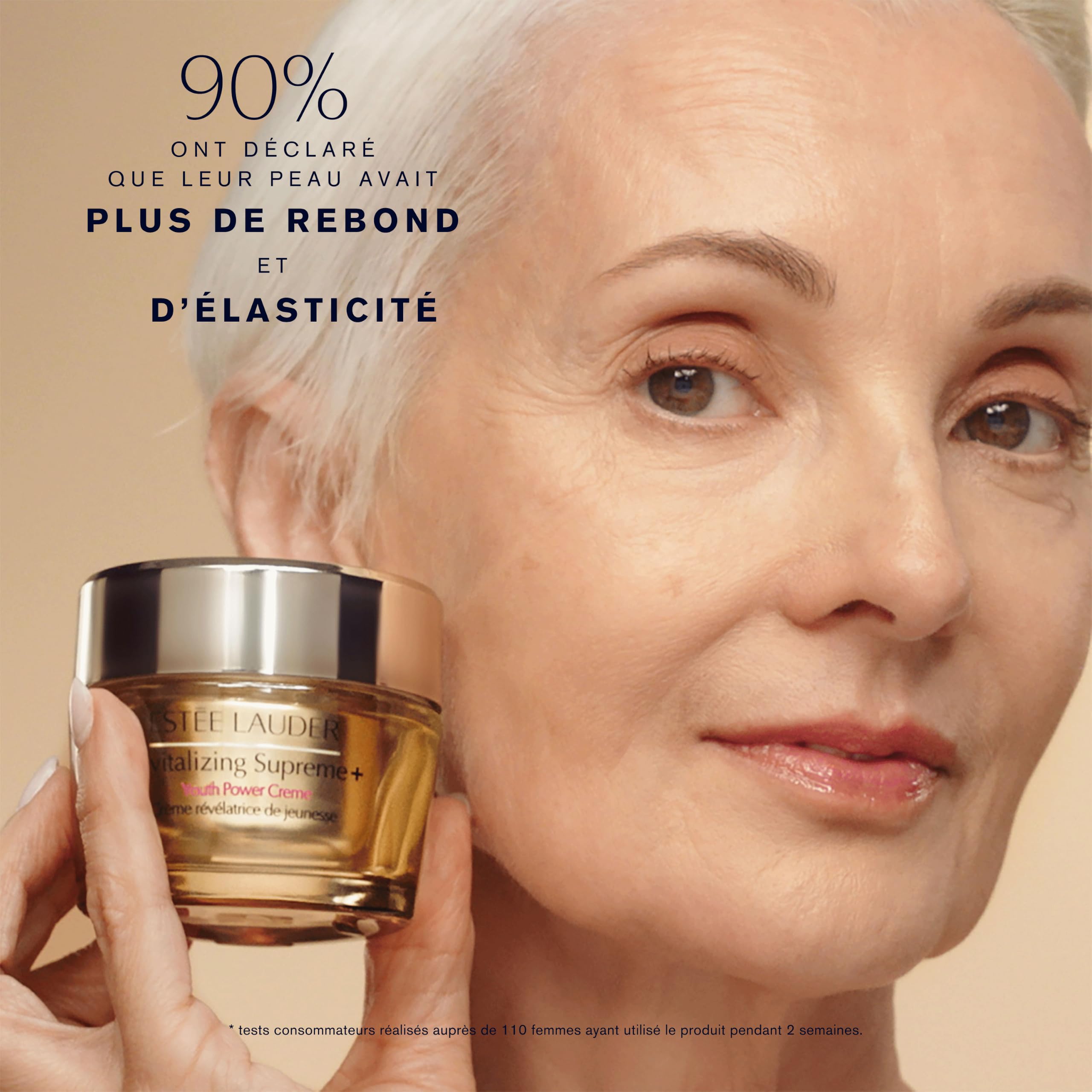 Estée Lauder Revitalizing Supreme+ Crème Révélatrice de Jeunesse Anti-Âge | Crème Hydratante Visage Multi-Action | Raffermit, Lifte et Donne de l'Éclat, 50ml