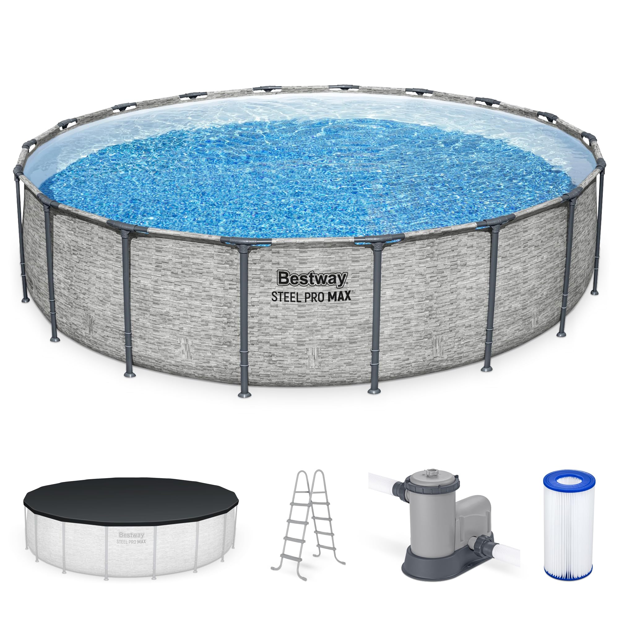 Bestway Steel Pro MAX 18 ft x 48 in Round Set