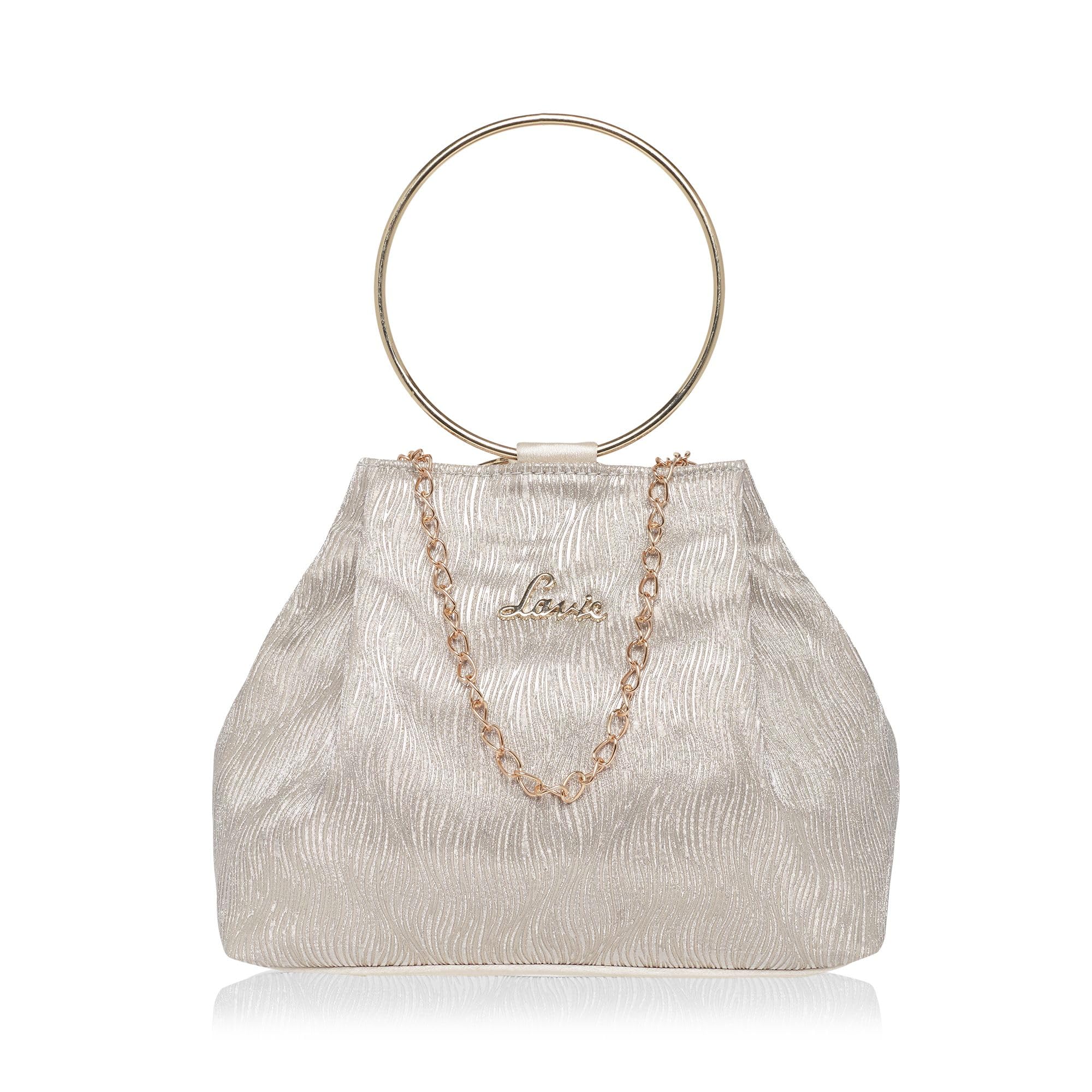 Women's Alya Structured Potli | Ladies Purse Handbag-image-2