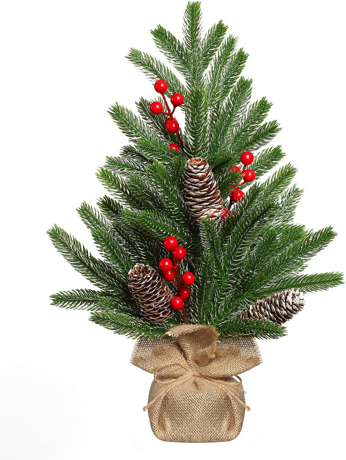 STRPRETTY BASIC Mini Christmas Tree 19 Inch Artificial