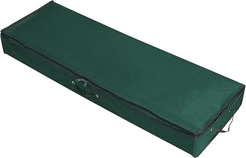 Miniatura 9 de Organizador de almacenamiento de papel de regalo, perfil bajo, para debajo de la cama, sostiene bolsas de regalo de Navidad, cumpleaños y