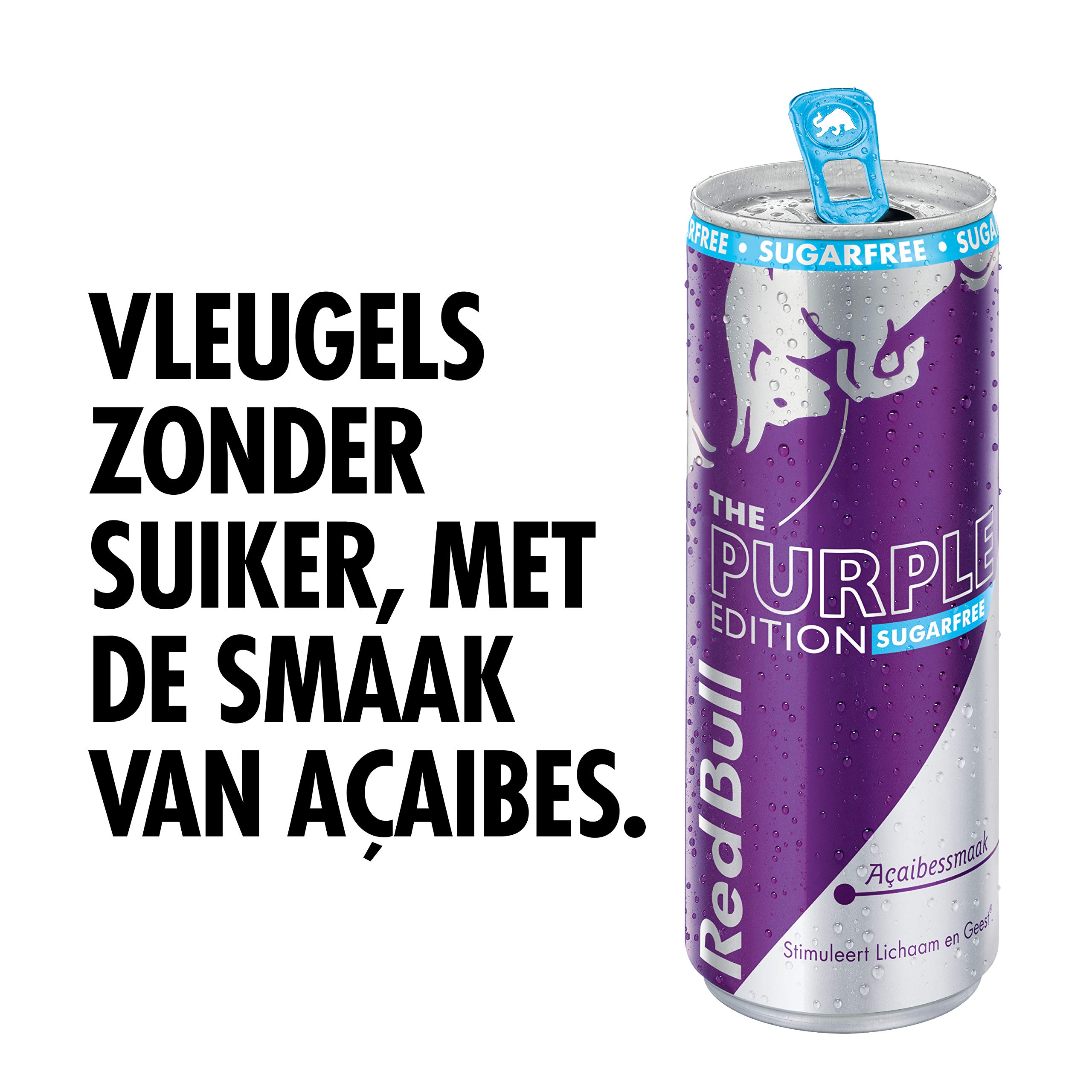 Red Bull Energy Drink, zuckerfreie violette Ausgabe, 250ML (12er-Pack) 3,33 kg