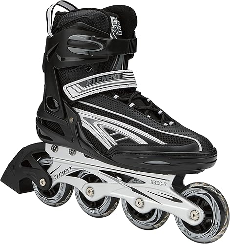 Panther XT - Patines en línea para hombre con correa ajustable, ruedas de 3.228 in y bota suave para patinaje, Roller Derby, hockey callejero