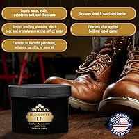 Vista 5 de Obenauf's Acondicionador de cuero LP resistente con fórmula de aceite natural y cera de abeja (8oz)