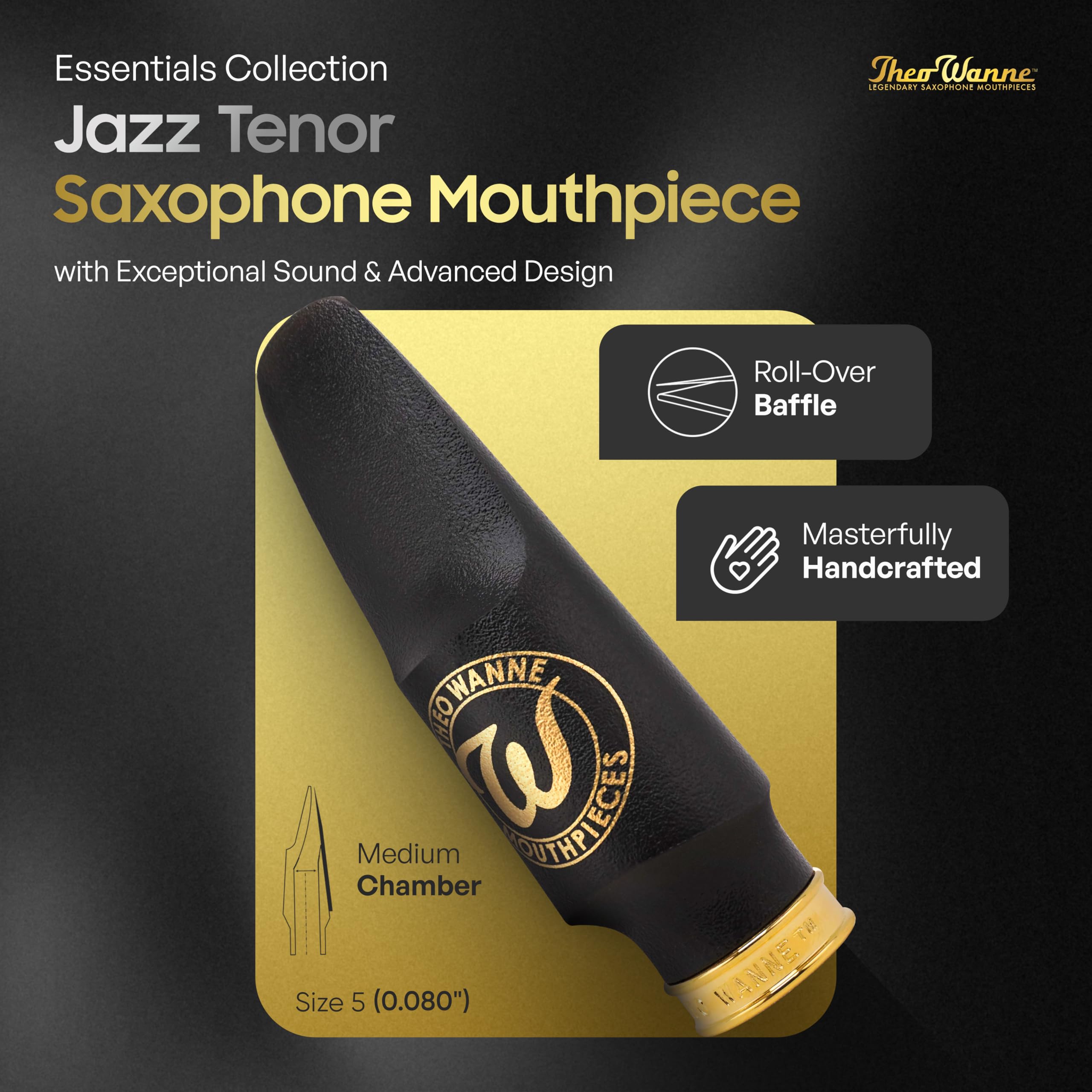Theo Wanne Essentials Jazz Tenor Saxophone マウス theo wanne