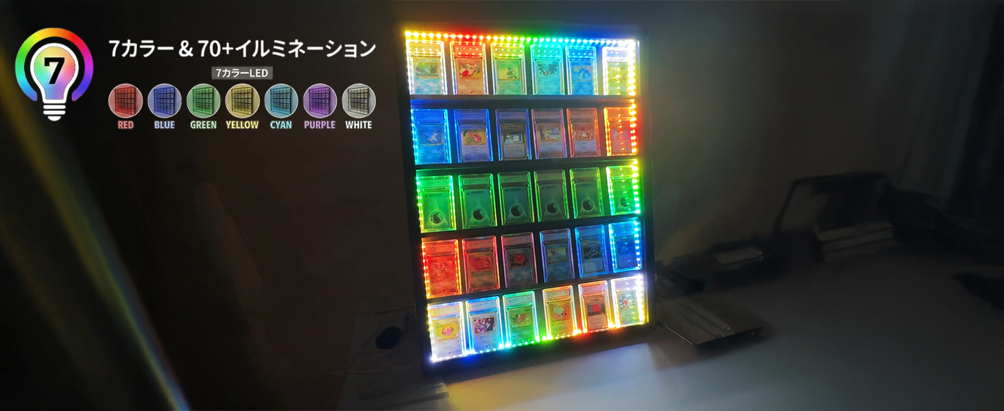 Amazon.co.jp: Fit&Fact トレカ ディスプレイケース 壁掛け 鍵付き