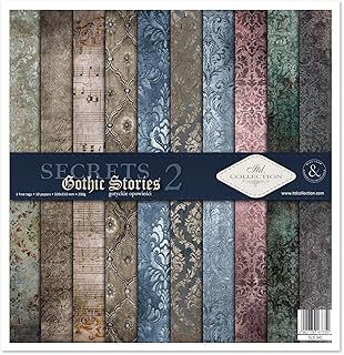 ITD Collection - Scrapbooking Package 12 x 12 inches, Scrapbooking Paper, Decorative Paper, decoupage, Card Making, Paper Size - 310 x 320 mm (SLS040)