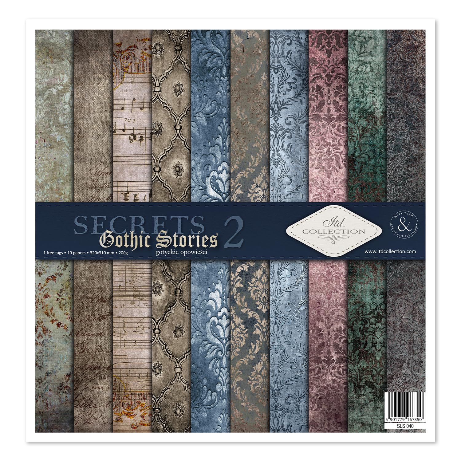 ITD Collection, Decoupage Paper, Decopatch Paper 310 x 320 mm, Scrapbooking
