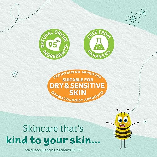 Miniatura 4 de Childs Farm, OatDerma Baby Wash, sin fragancia, limpia y calma suavemente, adecuado para recién nacidos con piel seca, propensa al eczema, sensible,