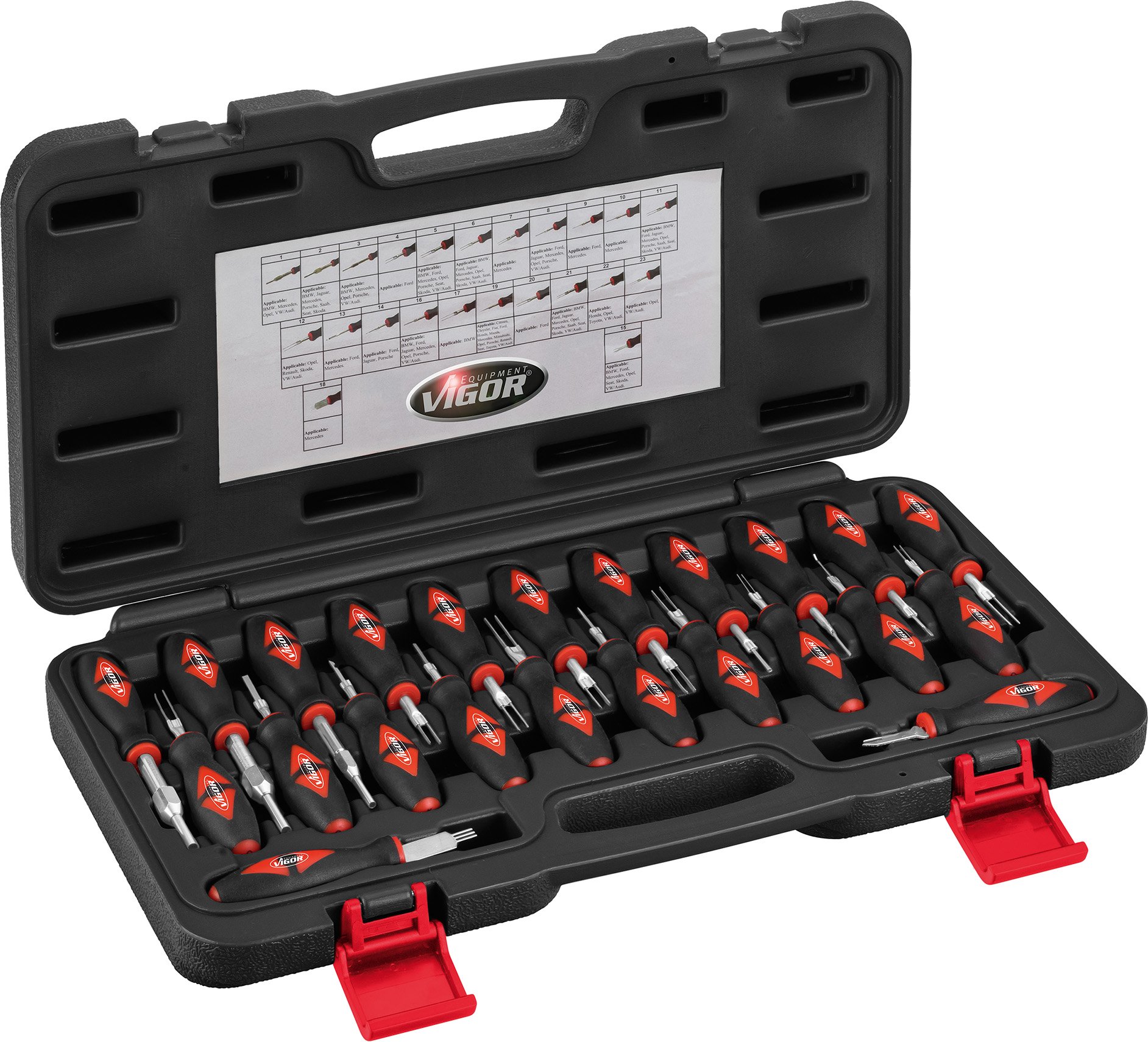 Vigor Vigor_V4451 Cable Release Tool Set (23-Piece)