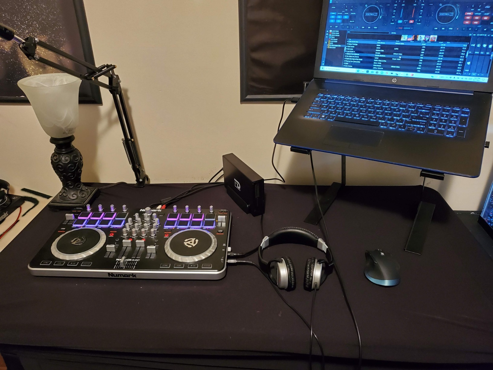 Numark Mixtrack Quad Four Deck USB DJ Controller with