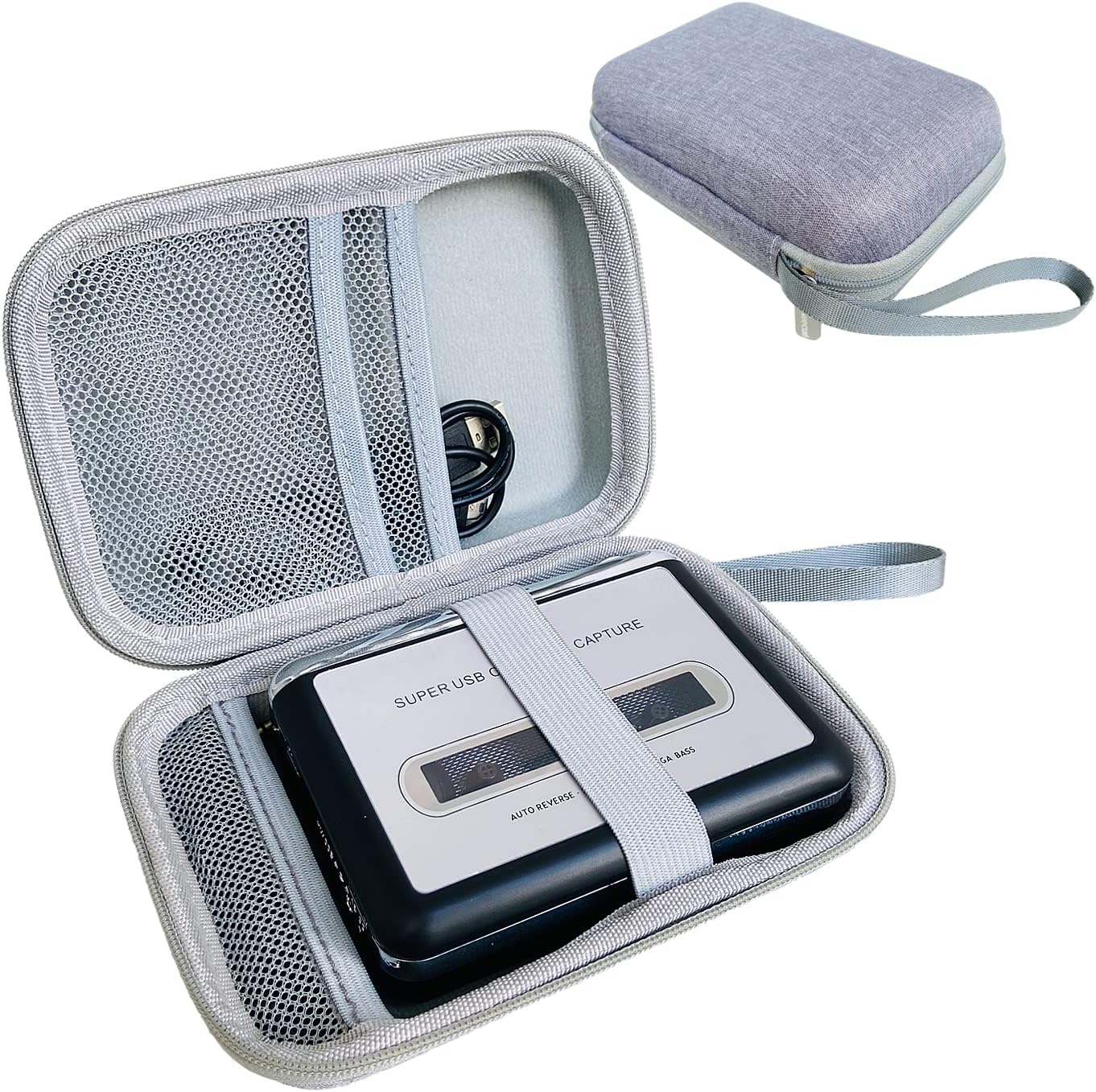 Hard Carrying Case for Reshow Cassette Player Portable Tape