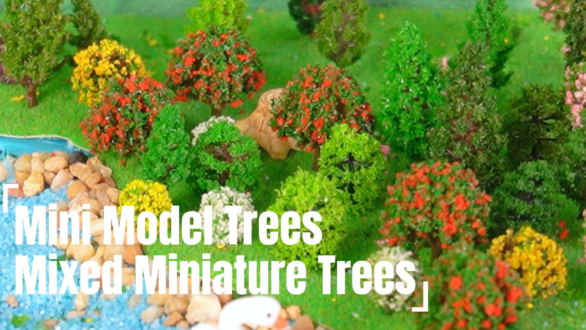 Tree Craft Model Model Trees Cabilock Miniature For Landscape Decor DIY Craft Projects ...