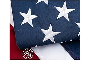 TOPFLAGS American Flag 2x3 Outdoor - TearProof Spun Polyester Made in USA