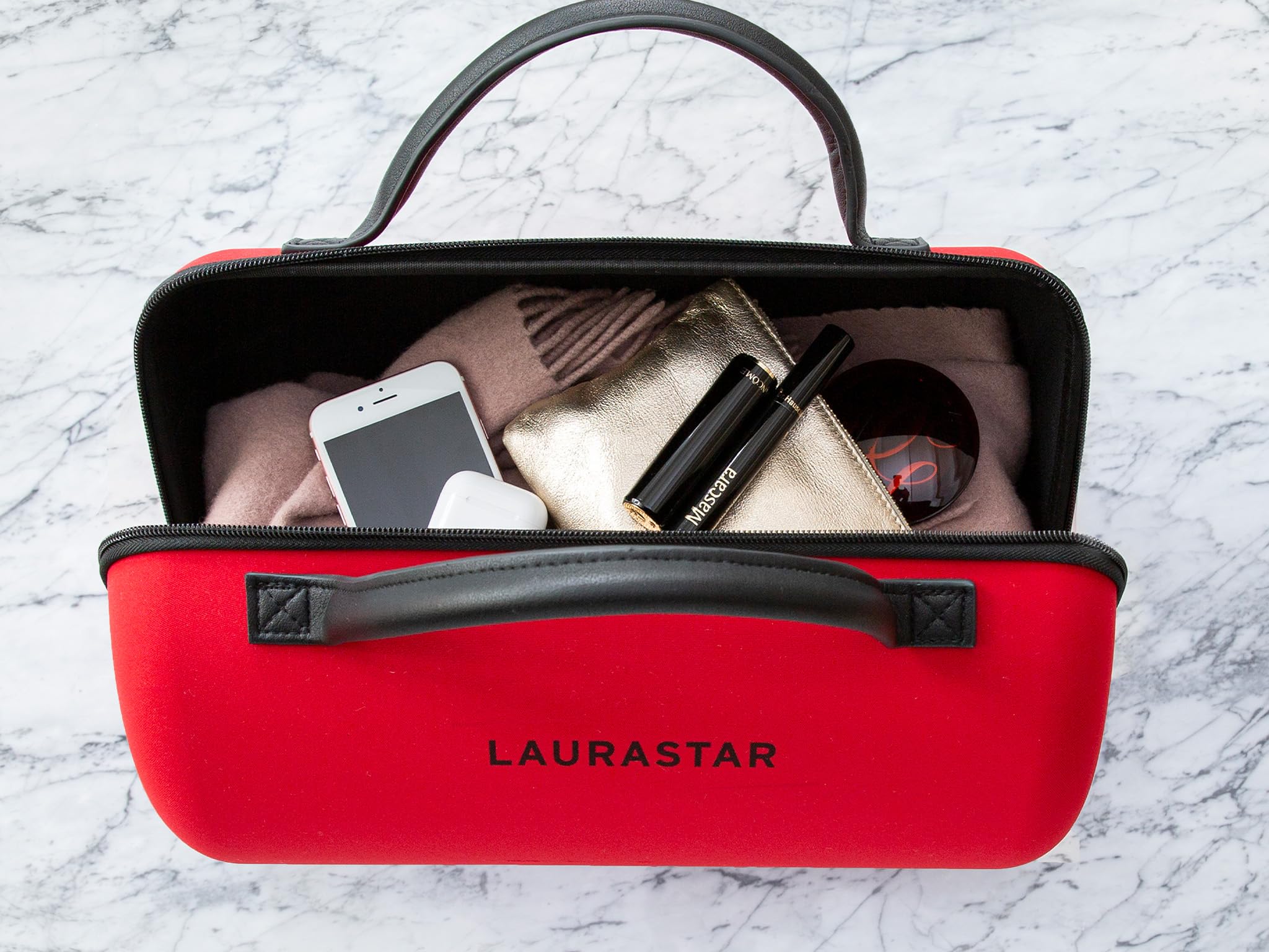 Laurastar IGGI Luxury Edition, Tragbarer Dampfglätter | Glättet & frischt Textilien auf, Kompakt, für Reisen geeignet