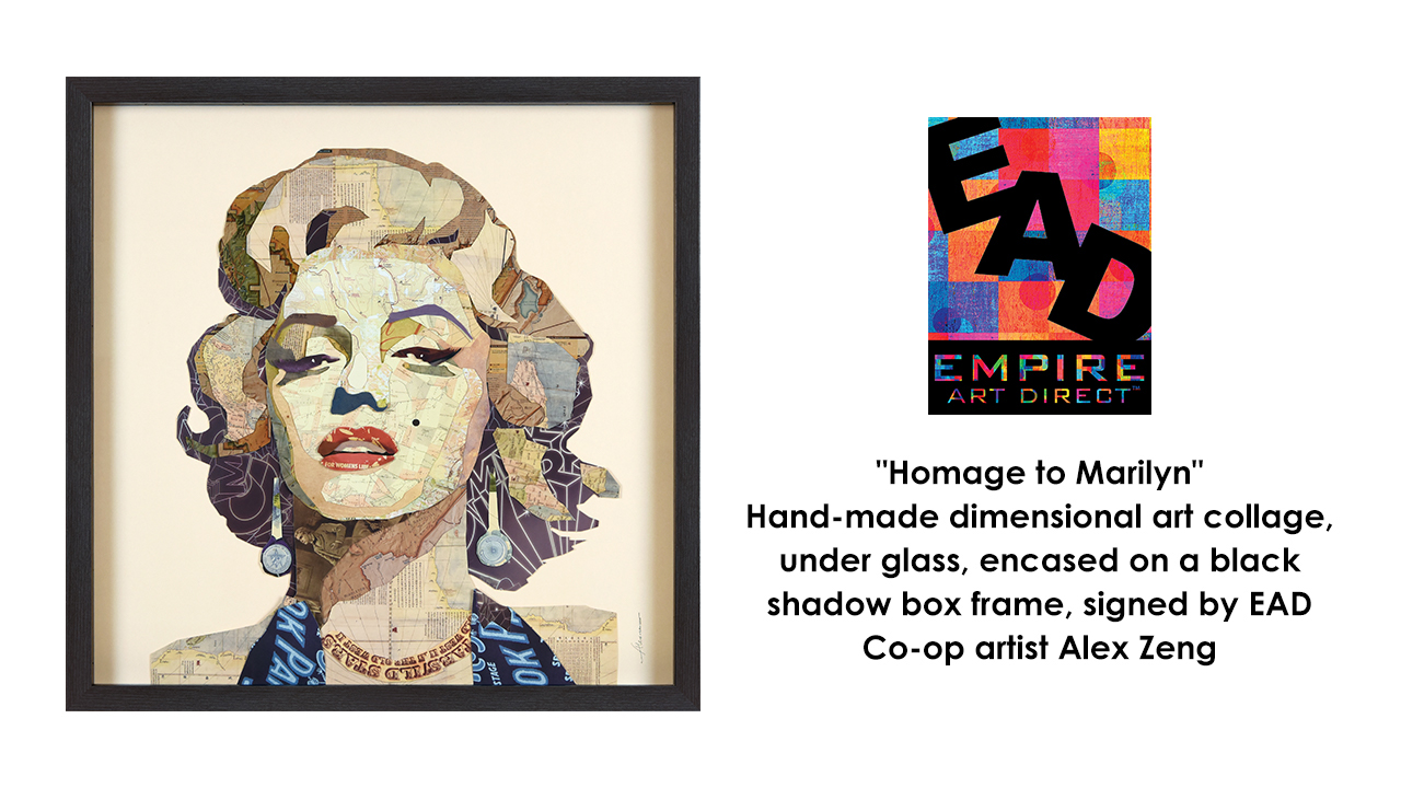 Amazon.com: Empire Art Direct Dimensional Collage Framed Graphic