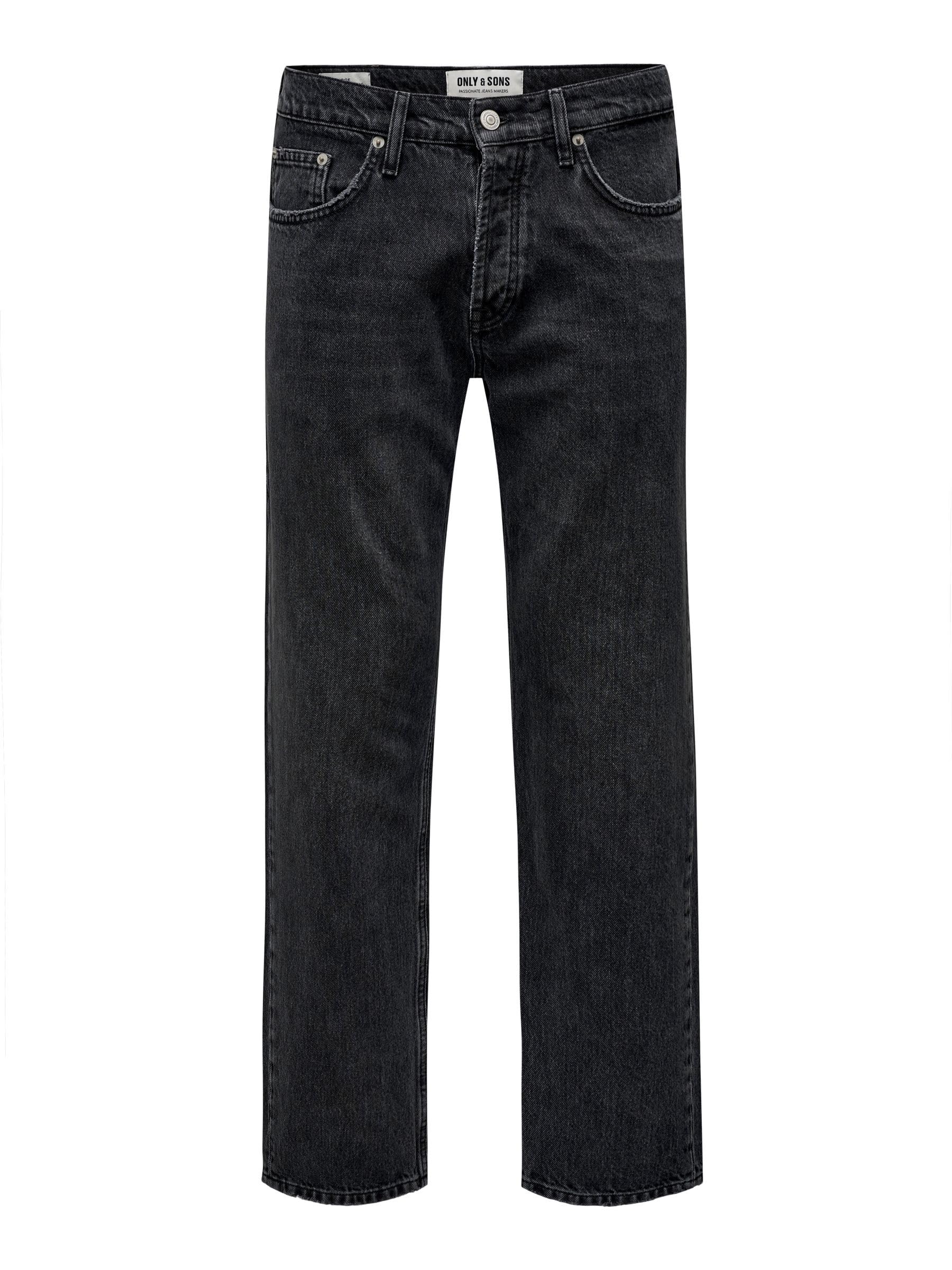 ONLY & SONS ONSEDGE Loose BLK 6985 DNM Jeans NOOS Jeans,