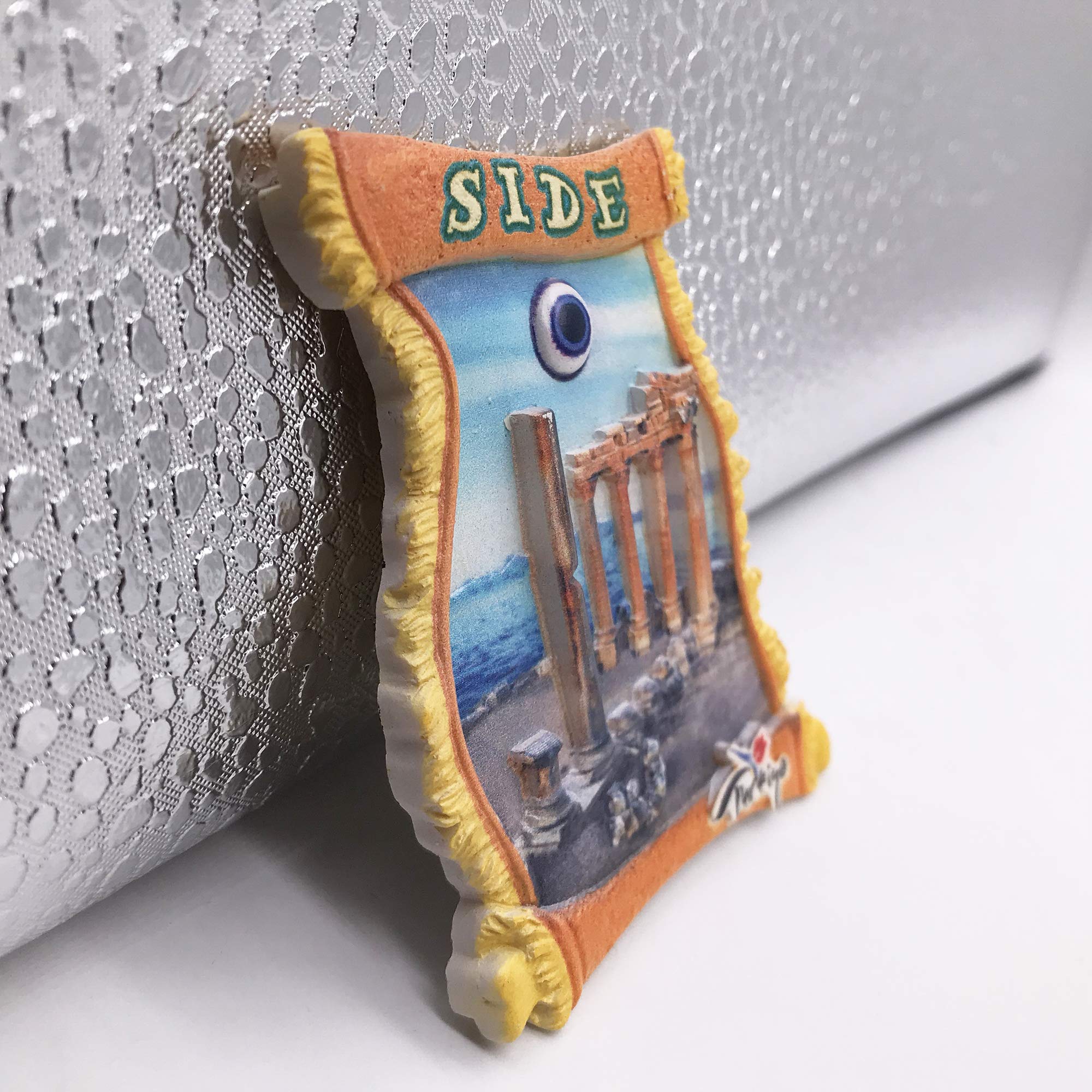 3D Côté Turquie Réfrigérateur Réfrigérateur Aimant Touristique