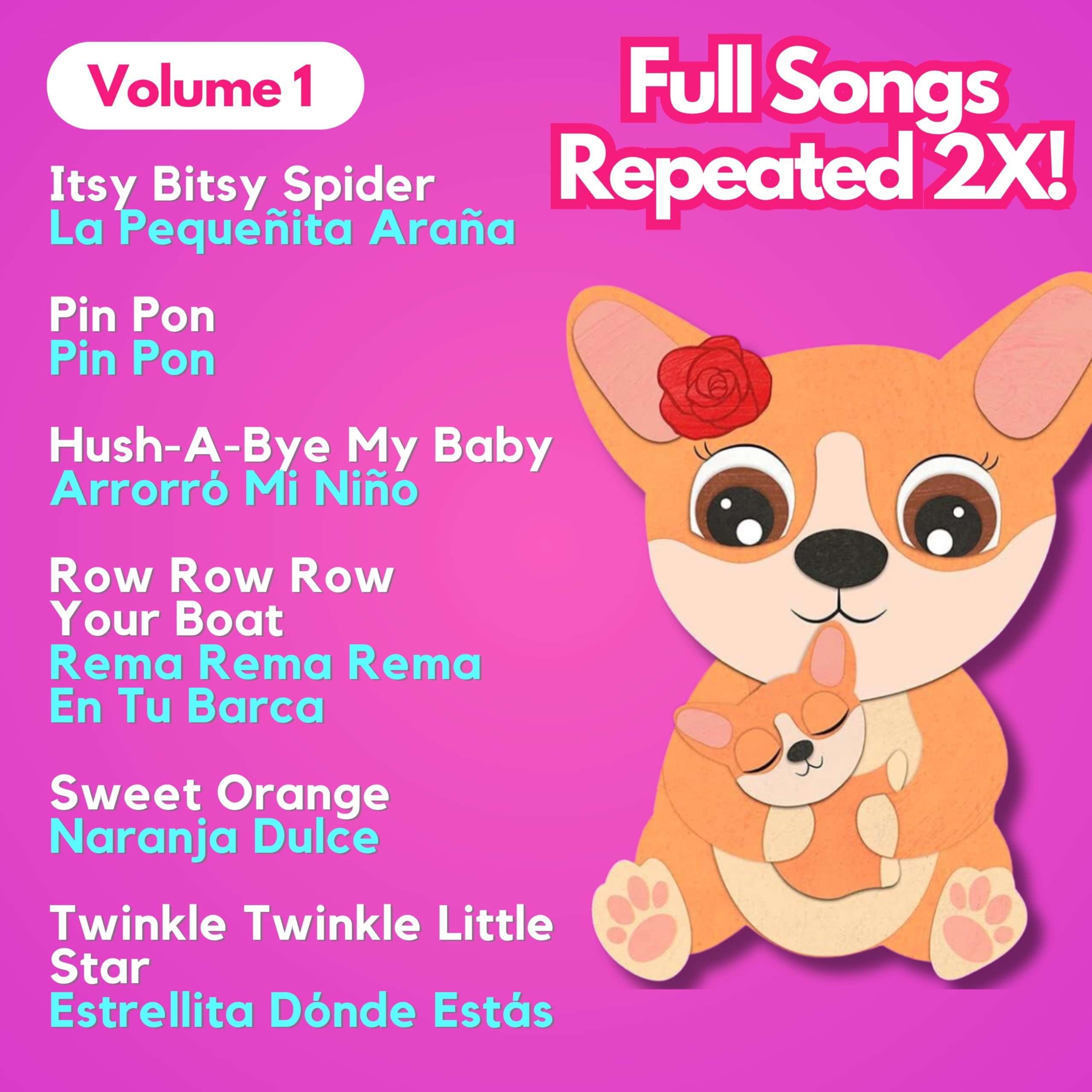 Coco Learns Spanish | Hiszpańska książka muzyczna i dwujęzyczna zabawka dla małych i niemowląt; Libros en Español para Niños; Hiszpańska książka dla niemowląt i książka dla dzieci; Nauka hiszpańskiego