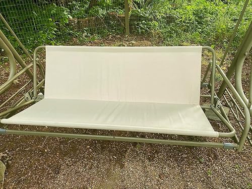 Miniatura 4 de J&C Soporte para asiento de columpio de patio, funda de cojín resistente, impermeable, resistente a los rayos UV para 23 plazas (63 x 22 x 22