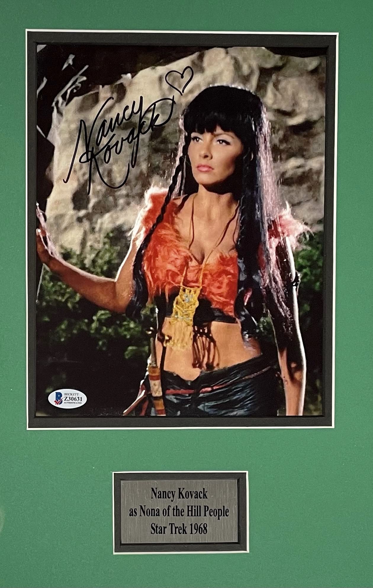 NANCY KOVACK Autograph Hand SIGNED 8