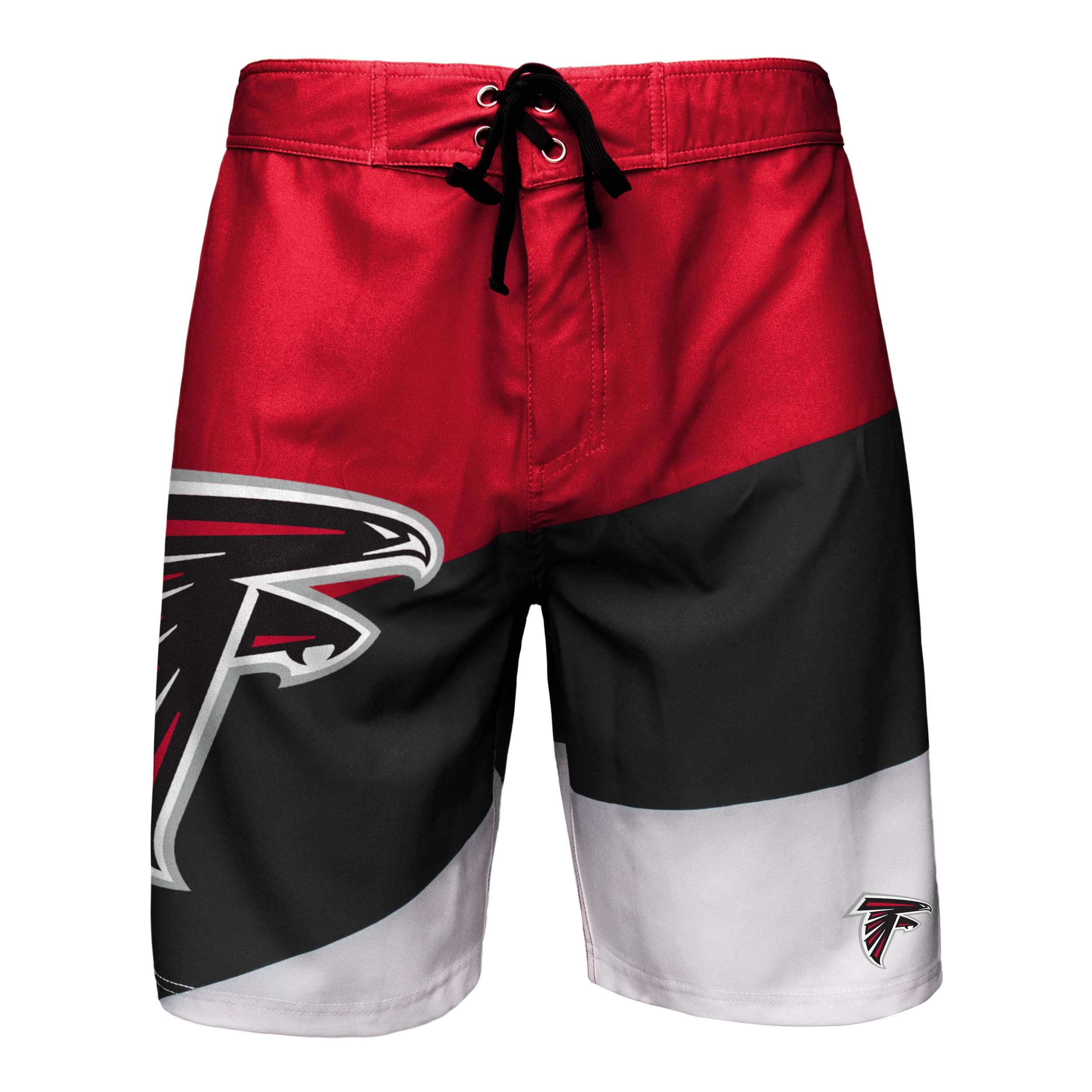 FOCO Mens NFL Team Logo Color Dive Swim Boardshorts