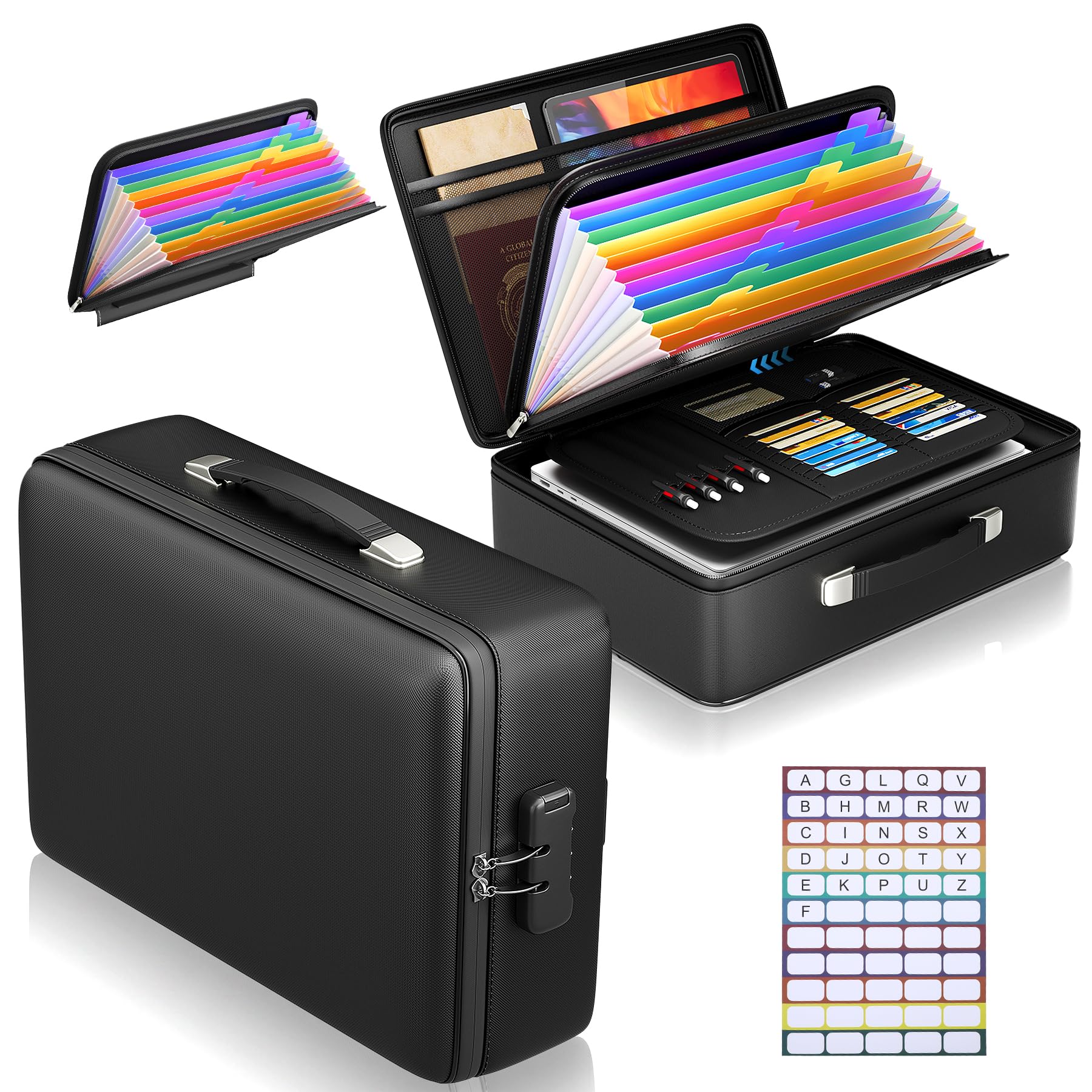 Amazon.com: Grothery 5200°F Fireproof Document Box with Lock, Hard