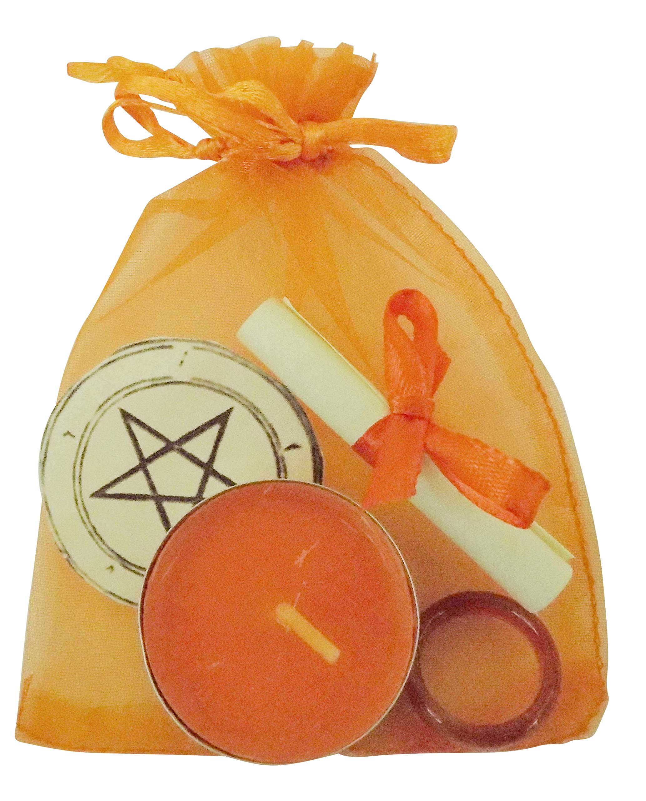 Silverfish Agate Ring Witchcraft Spell Kit For Confidence Created By A Practicing Witch