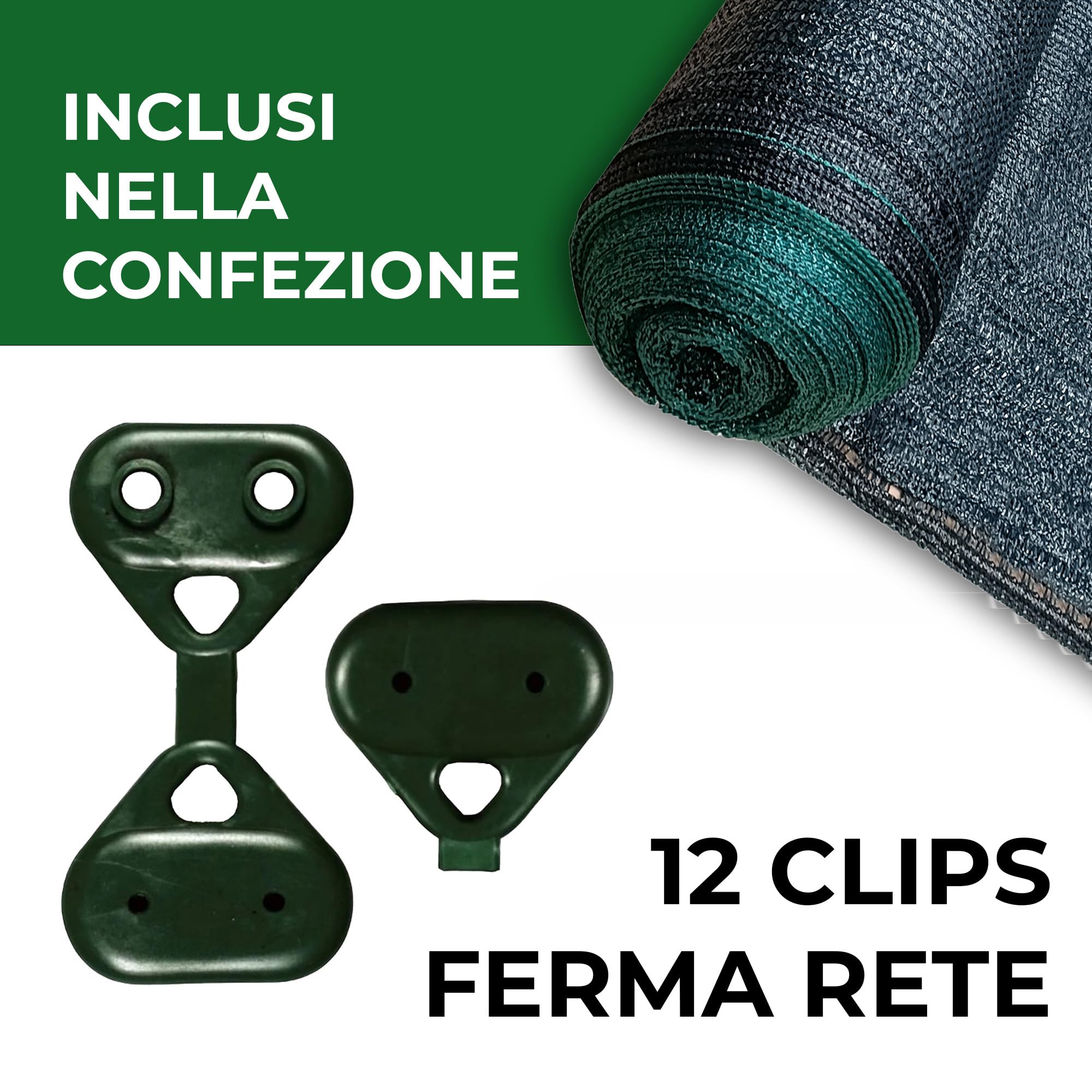 ESTO Rete Ombreggiante varie Altezza 1 MT 2 MT 3 MT 4 MT 5 MT 6 MT 8 MT, Telo Ombreggiante per Recinzione Privacy, Balconi e Terrazzi, Telone Frangivista e Frangisole 10 METRI/1,5 MT