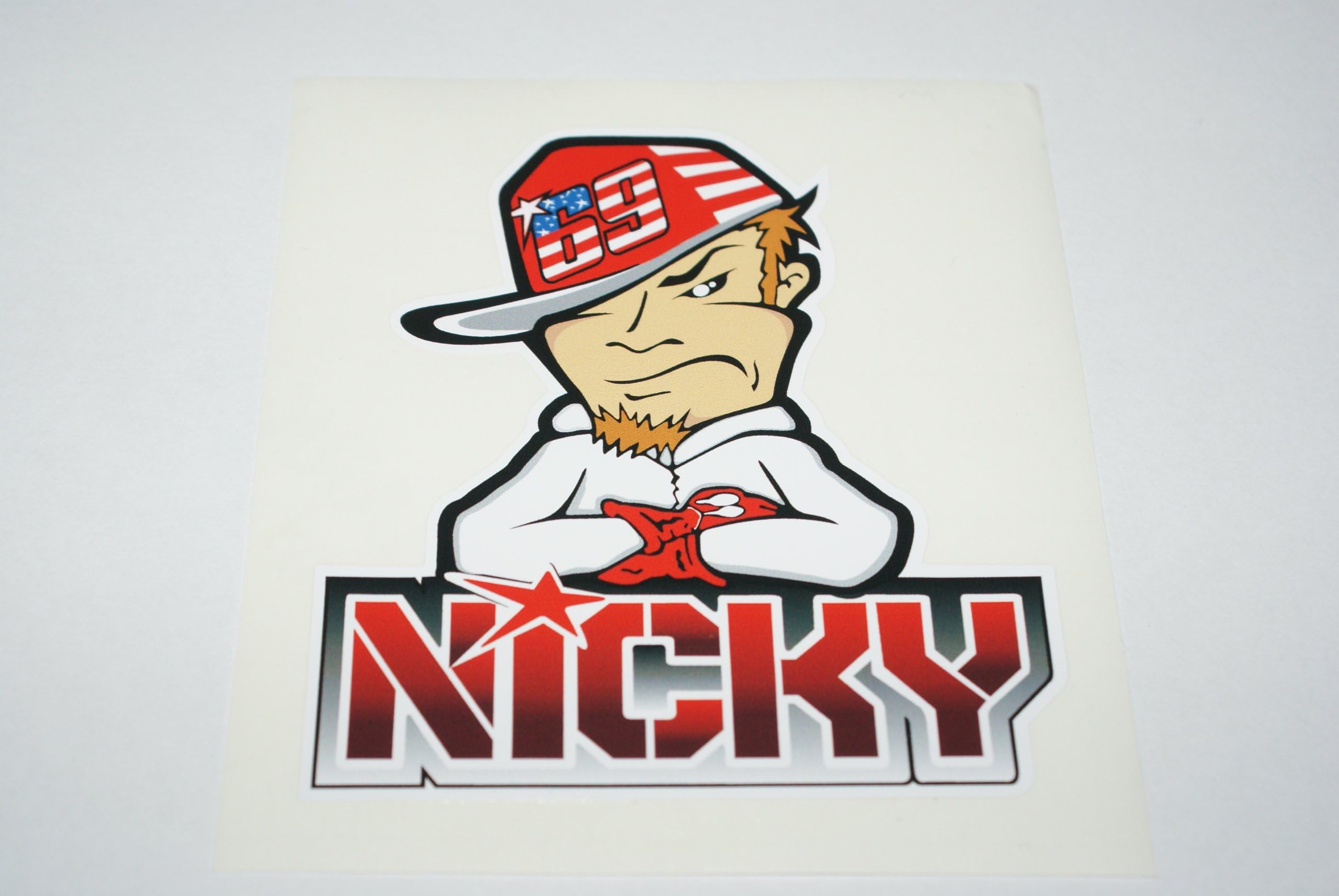 Rapro Graphics Nicky Hayden Nicky Decal/Sticker