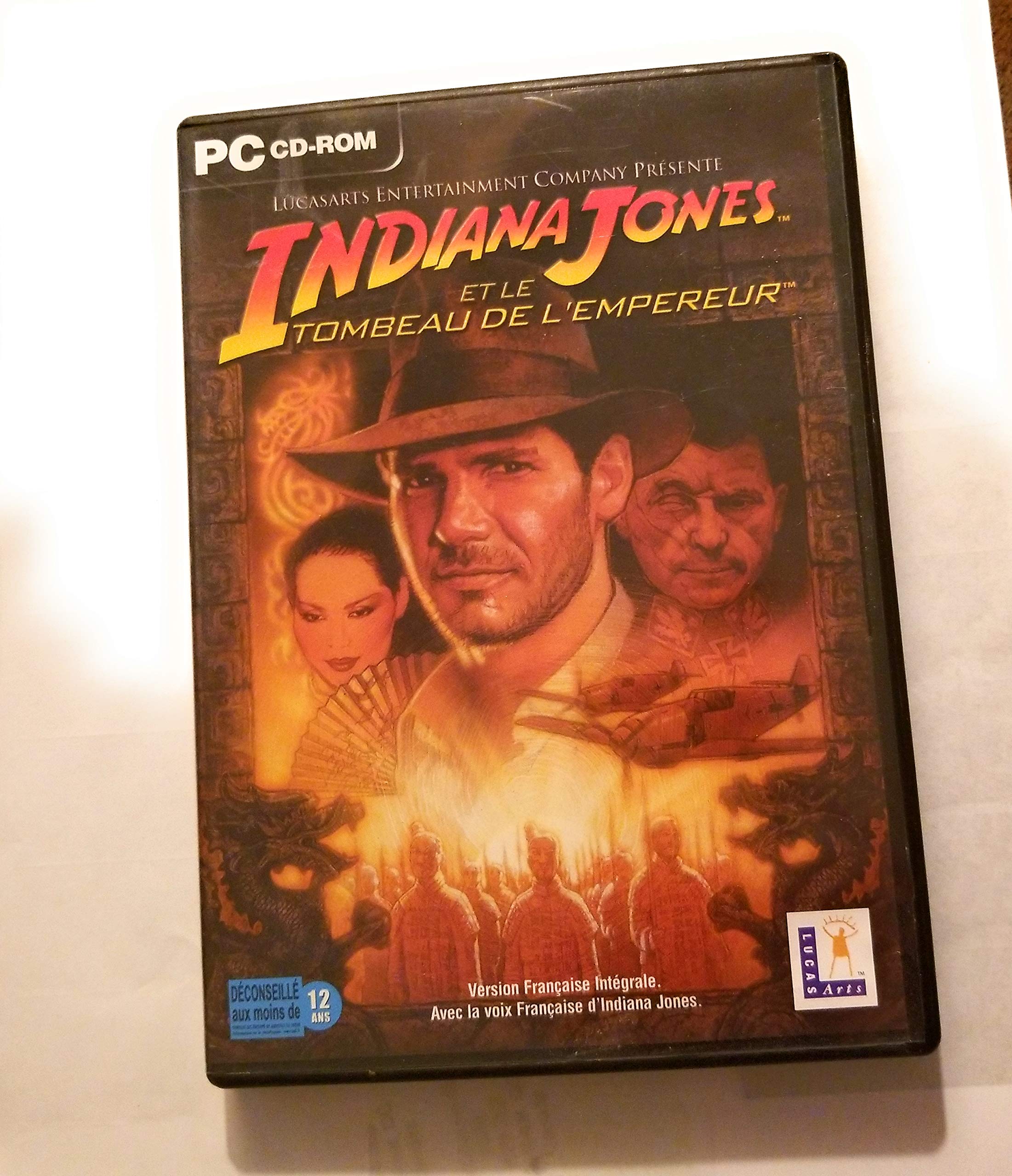 Indiana Jones et le tombeau de l'empereur PC CD Rom [video game]