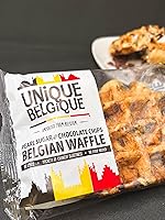 Vista 4 de Auténticos waffles belgas importados de azúcar de perlas (con chispas de chocolate, [4] waffles de 3.17 oz) (3.17 oz, 4, unidades)