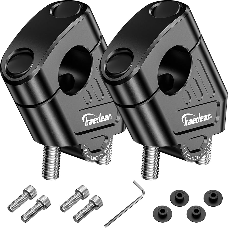 Amazon | Kaedear(カエディア) バイク ハンドル クランプ アップ