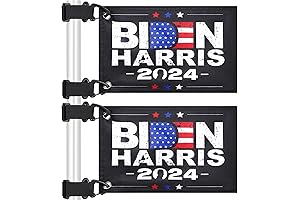 Biden Harris 2024 Car Flag