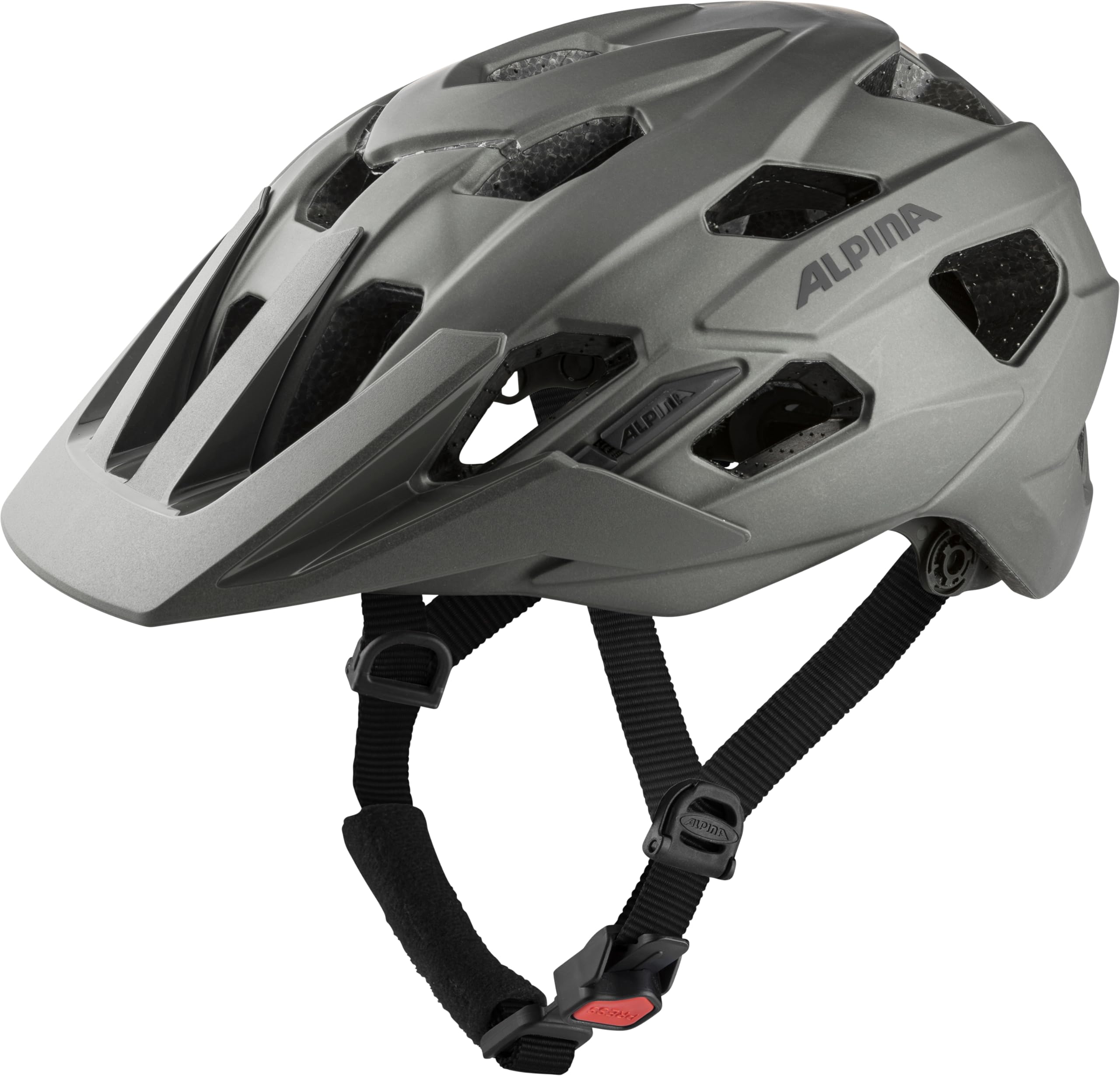 ALPINA ANZANA - Optimal Anpassbarer, Leichter & Sicherer Fahrradhelm Mit Fliegennetz & Nachrüstbarem LED Für Erwachsene