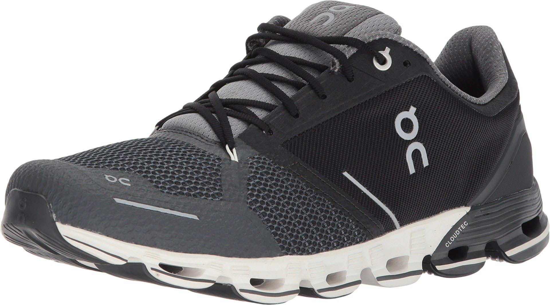 On Running - Cloudflyer Black/White Mens Shoes Size 14US