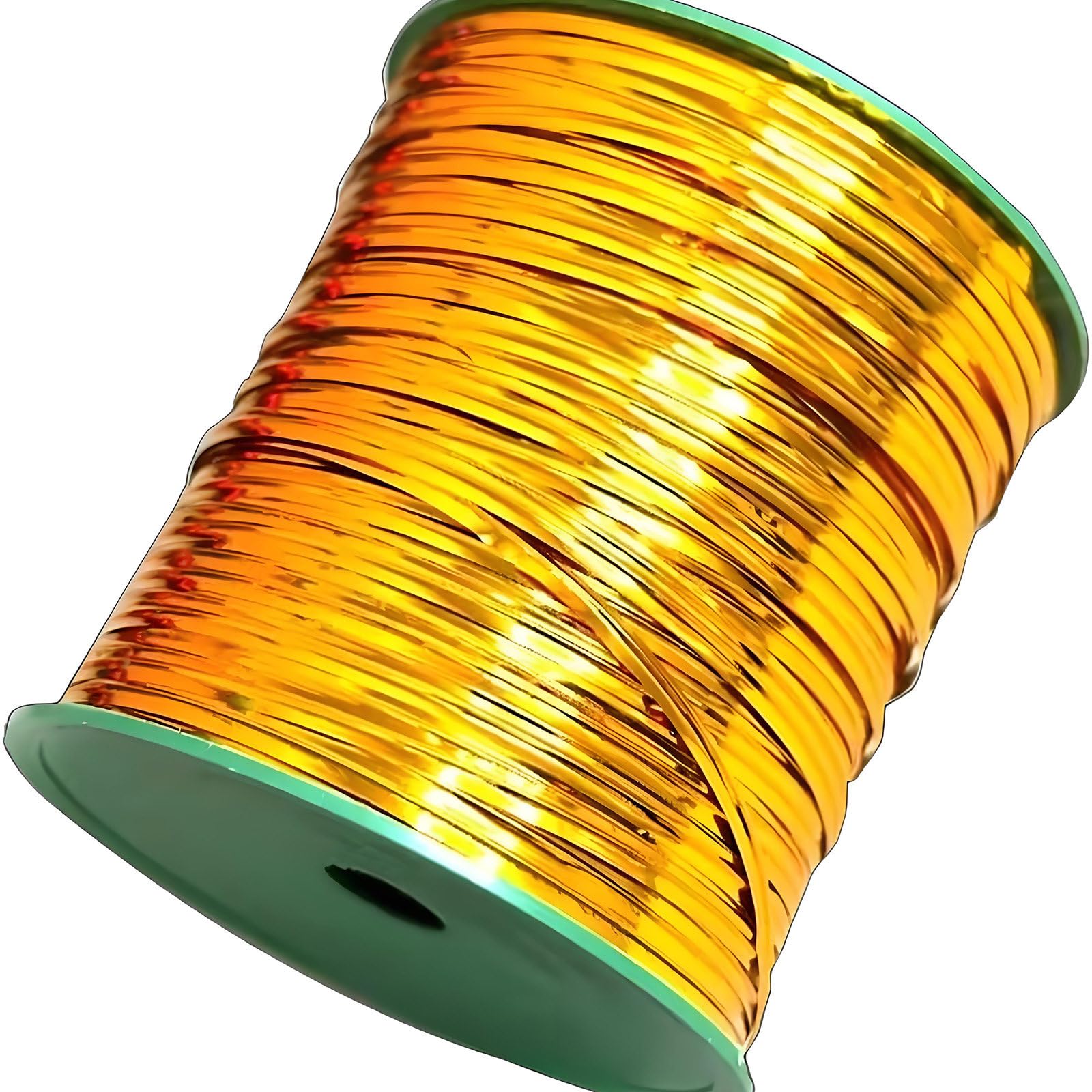 Attaches métalliques torsadées, bobines de 300 m et 1 000 m 50pcsgold